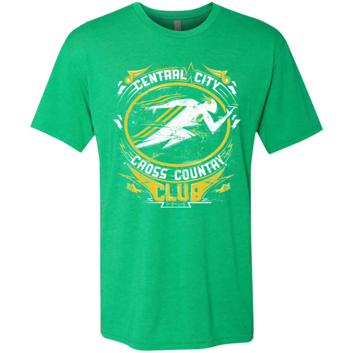 T-Shirts Envy / Small Cross Country Club Men's Triblend T-Shirt