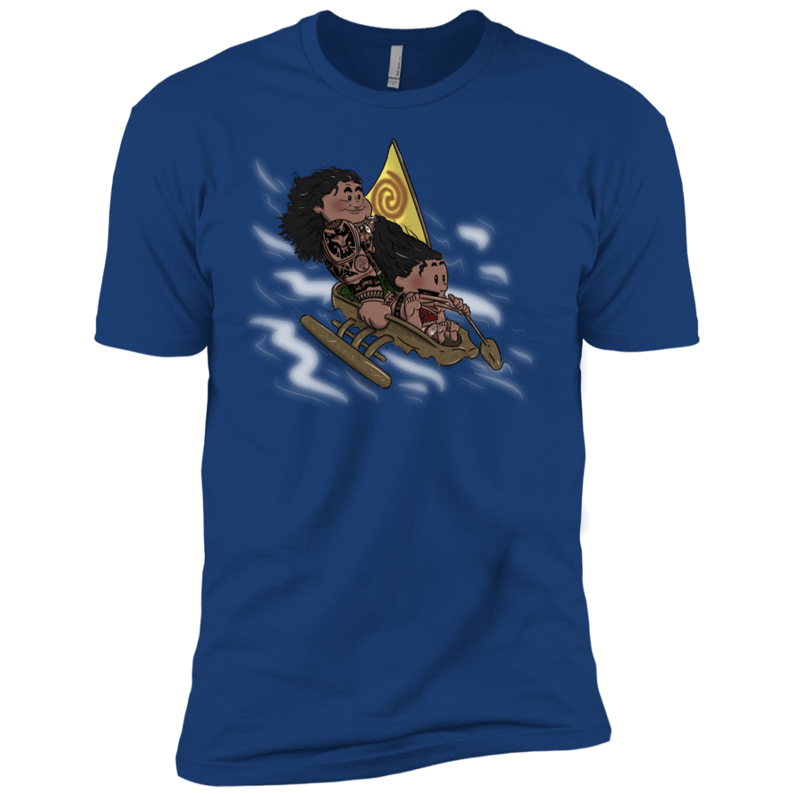 T-Shirts Royal / YXS Cross to The Ocean Boys Premium T-Shirt