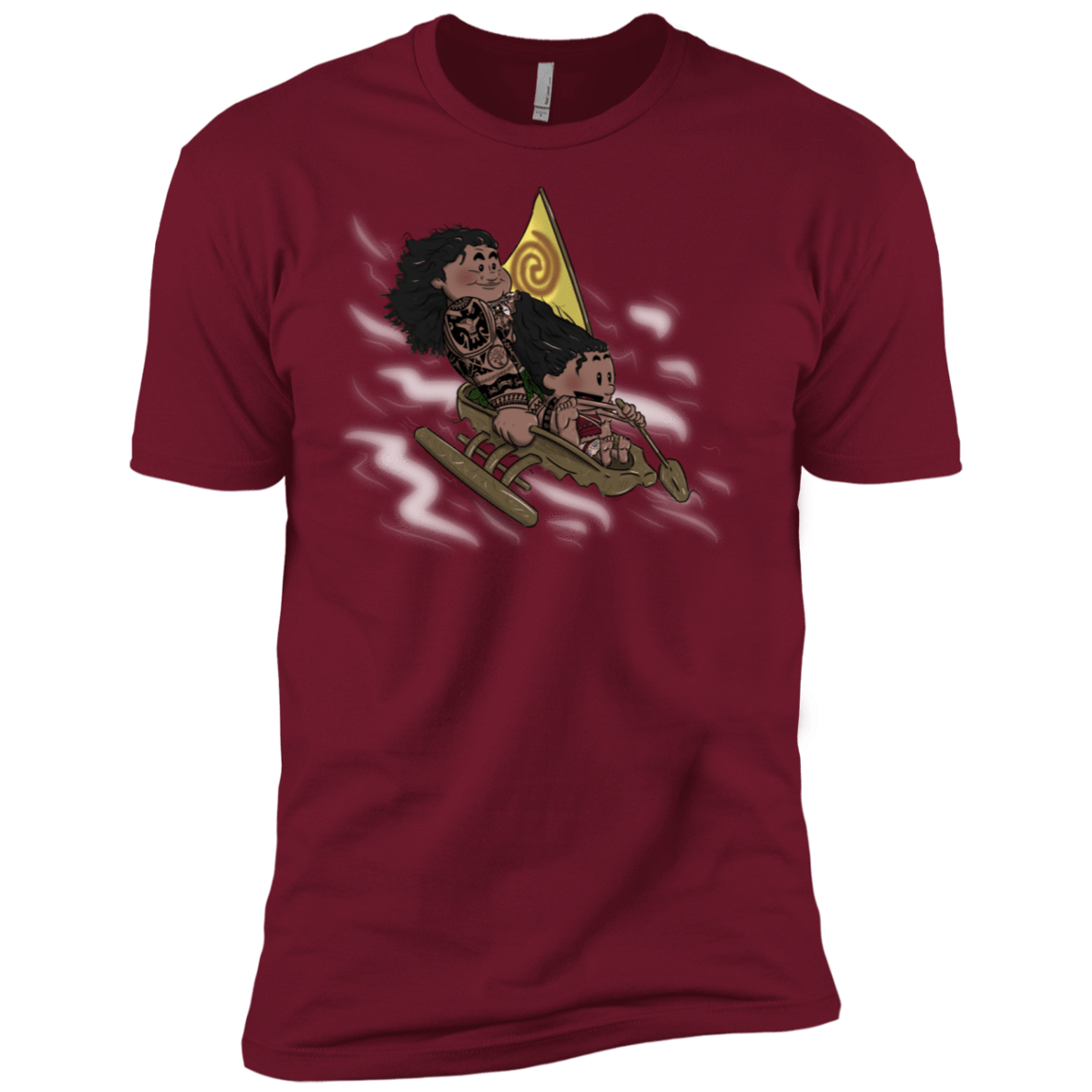 T-Shirts Cardinal / X-Small Cross to The Ocean Men's Premium T-Shirt