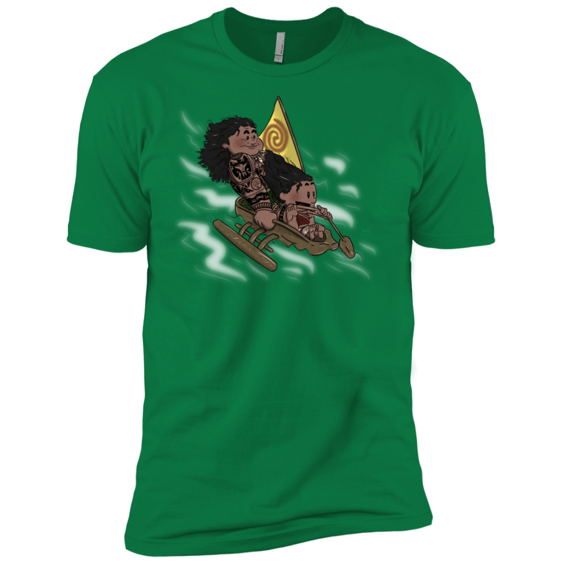 T-Shirts Kelly Green / X-Small Cross to The Ocean Men's Premium T-Shirt