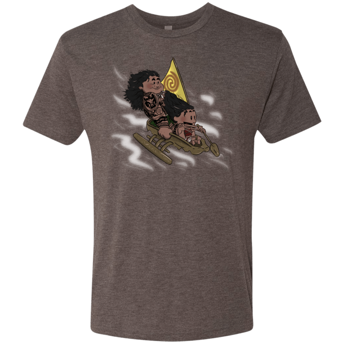 T-Shirts Macchiato / S Cross to The Ocean Men's Triblend T-Shirt