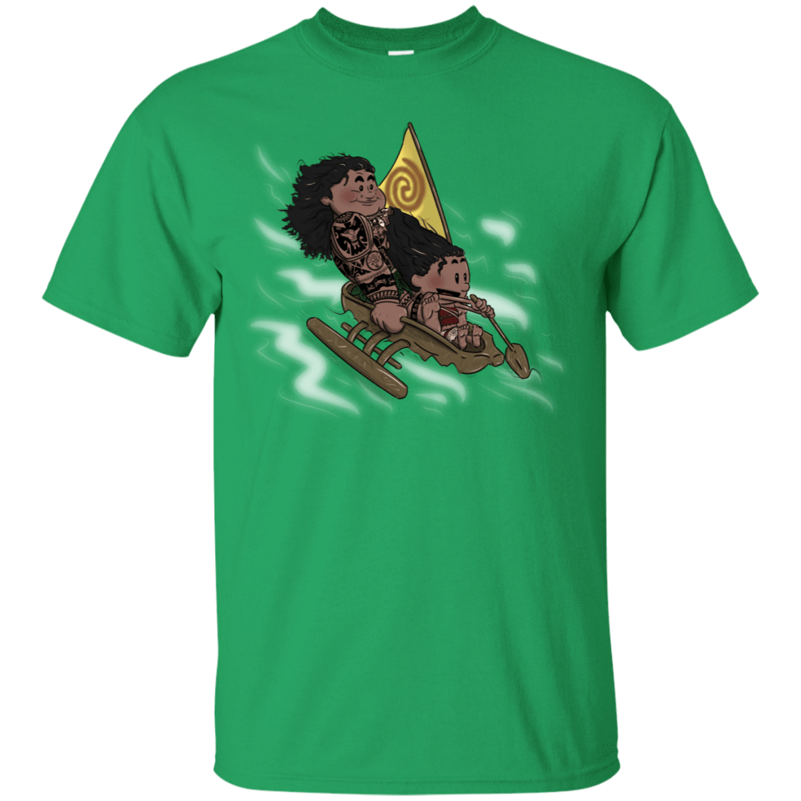 T-Shirts Irish Green / S Cross to The Ocean T-Shirt