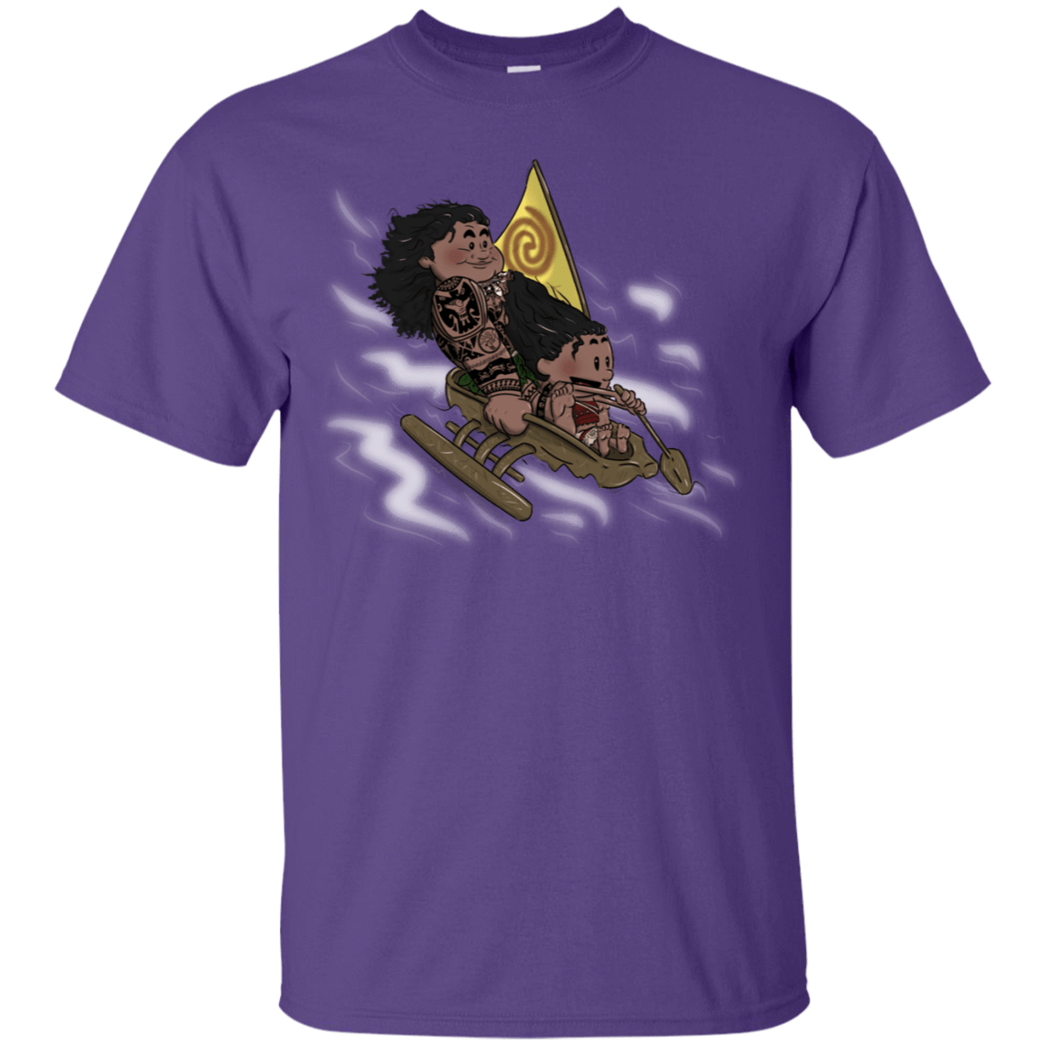 T-Shirts Purple / S Cross to The Ocean T-Shirt