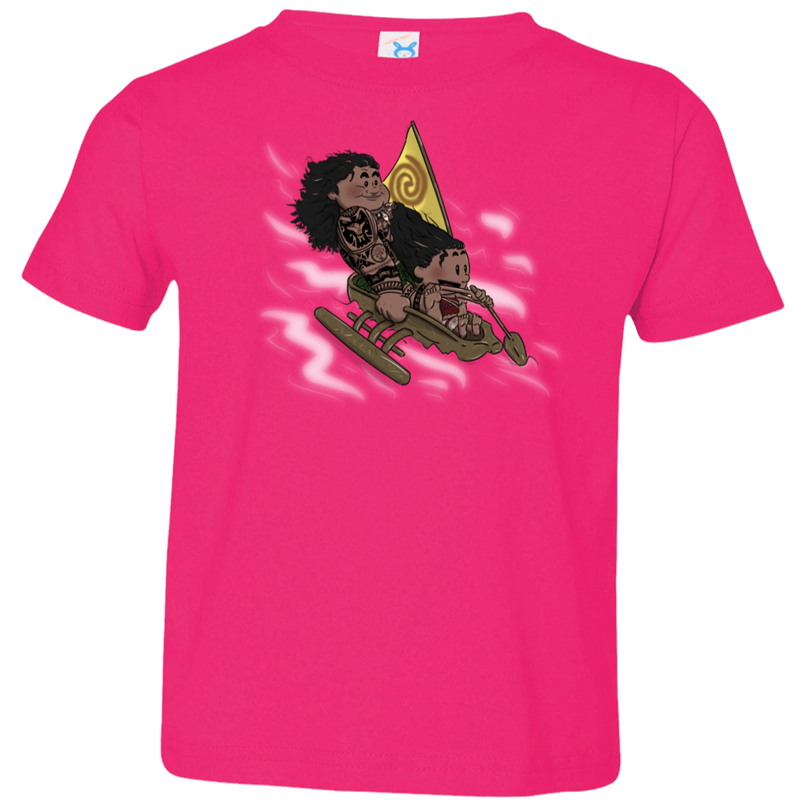 T-Shirts Hot Pink / 2T Cross to The Ocean Toddler Premium T-Shirt