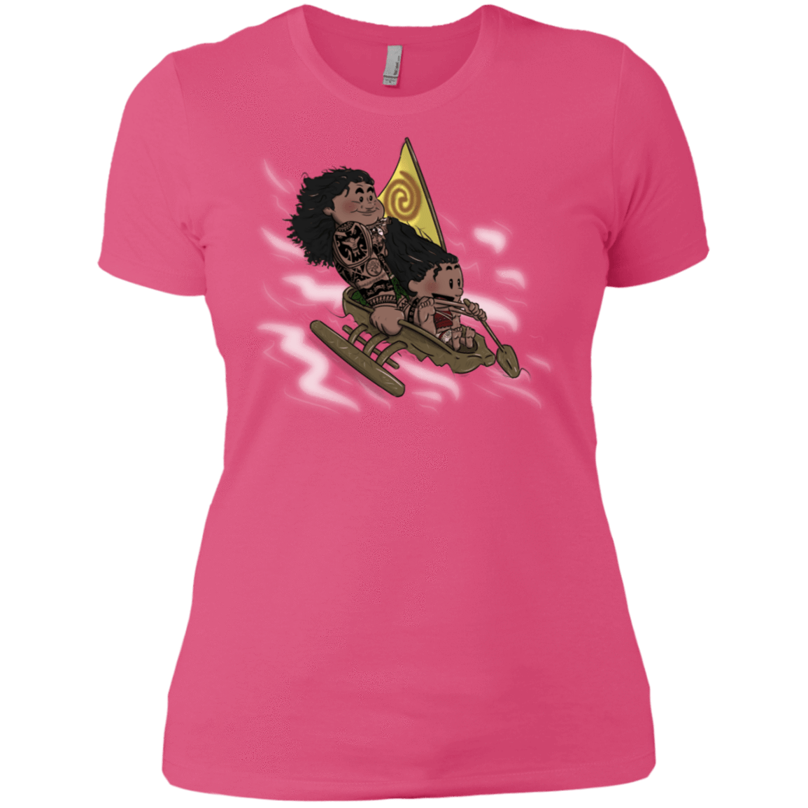 T-Shirts Hot Pink / X-Small Cross to The Ocean Women's Premium T-Shirt