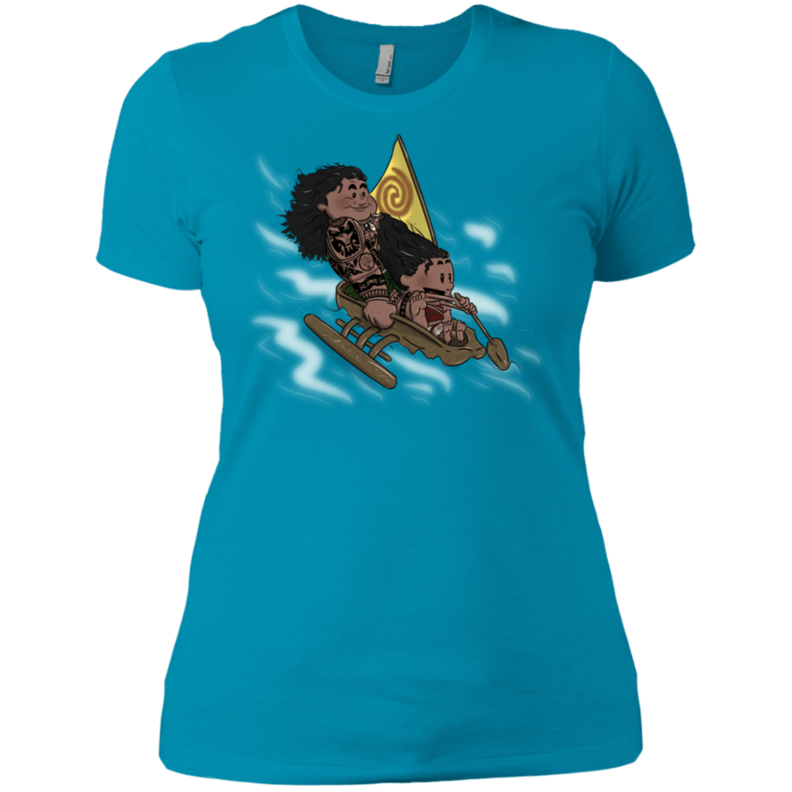 T-Shirts Turquoise / X-Small Cross to The Ocean Women's Premium T-Shirt