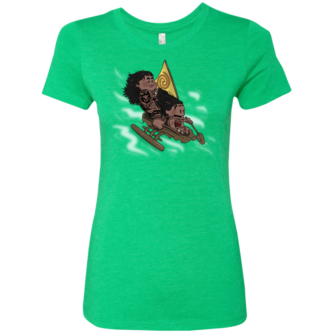 T-Shirts Envy / S Cross to The Ocean Women's Triblend T-Shirt