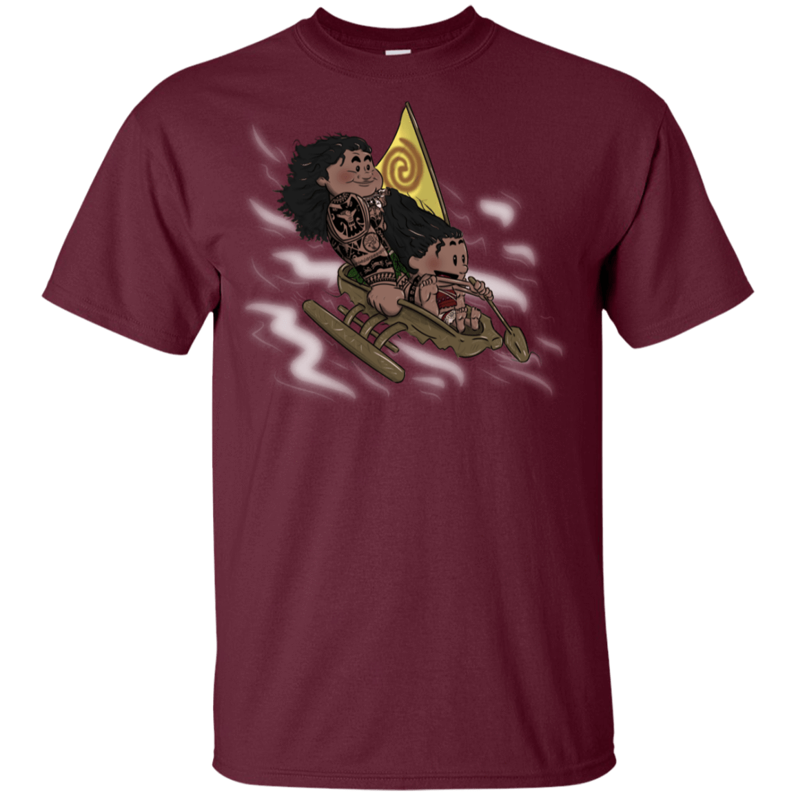 T-Shirts Maroon / YXS Cross to The Ocean Youth T-Shirt