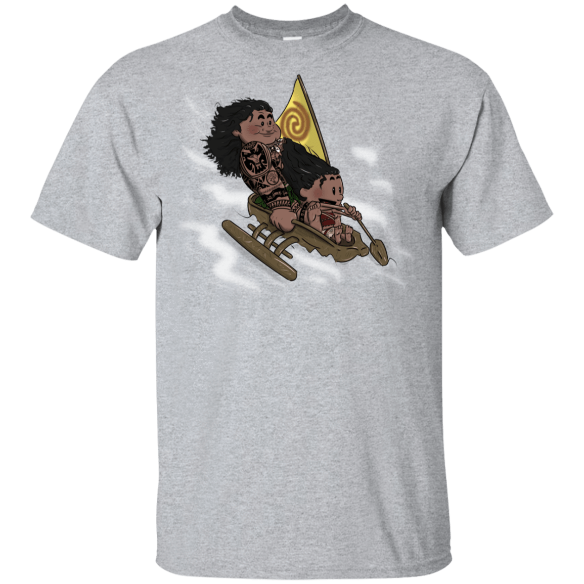 T-Shirts Sport Grey / YXS Cross to The Ocean Youth T-Shirt