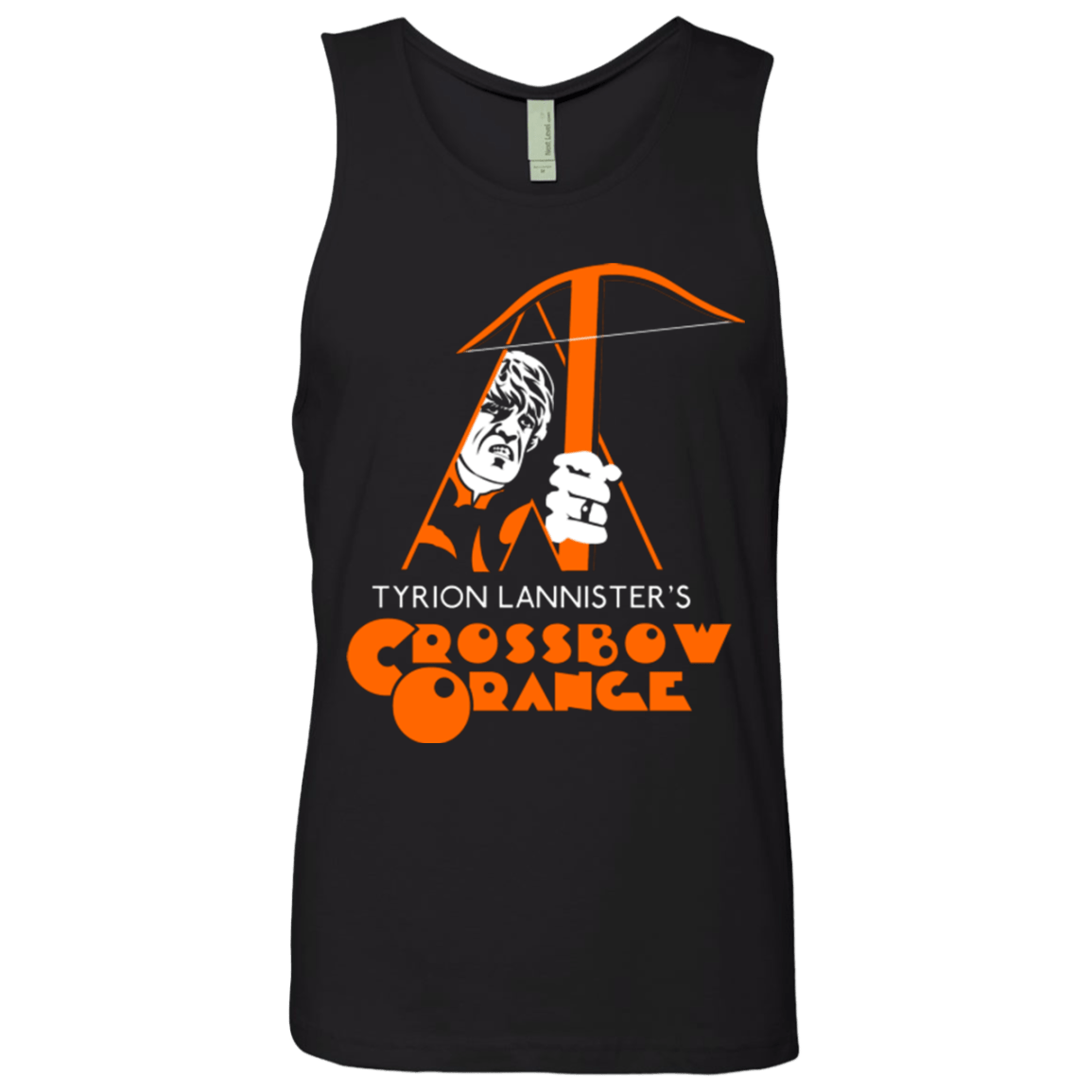 T-Shirts Black / Small Crossbow Orange Men's Premium Tank Top