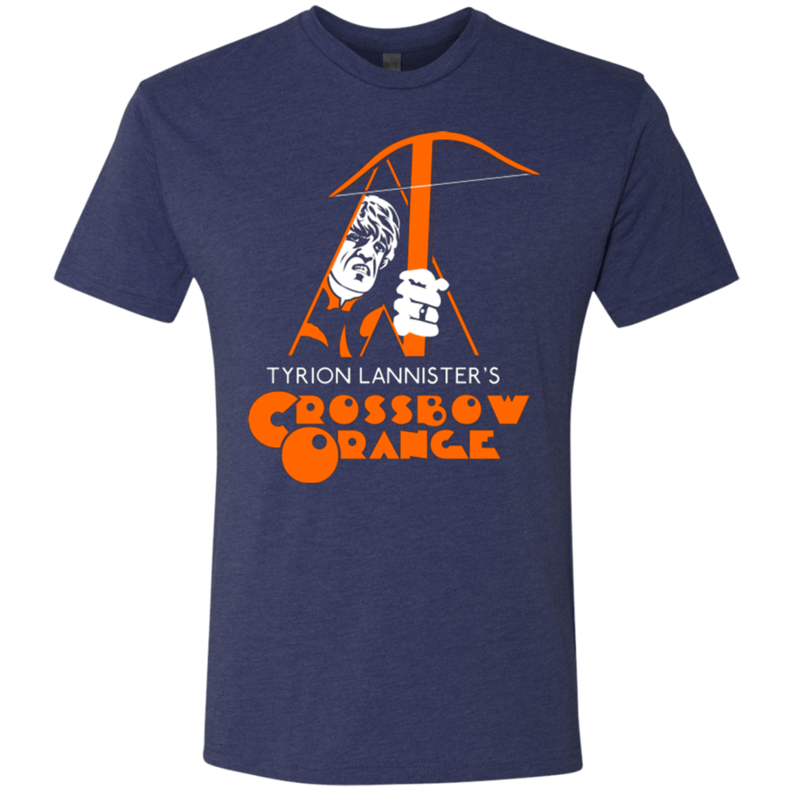 T-Shirts Vintage Navy / Small Crossbow Orange Men's Triblend T-Shirt