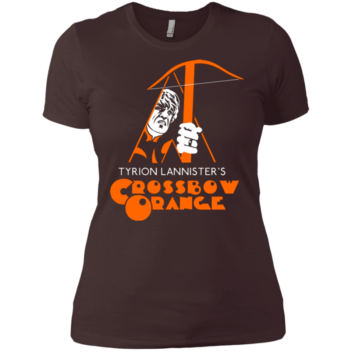 T-Shirts Dark Chocolate / X-Small Crossbow Orange Women's Premium T-Shirt