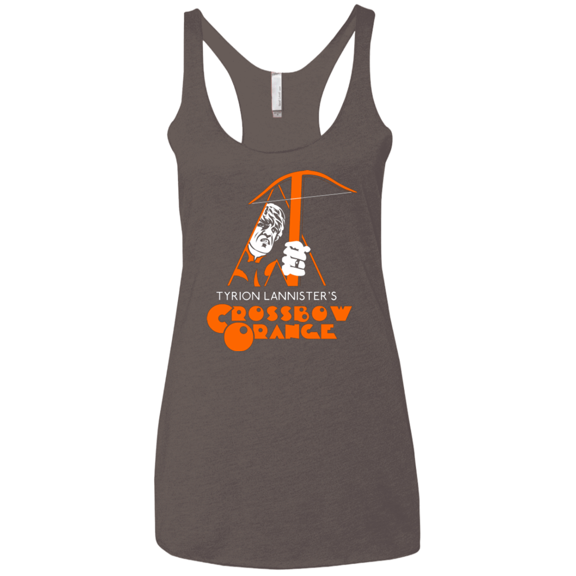 T-Shirts Macchiato / X-Small Crossbow Orange Women's Triblend Racerback Tank