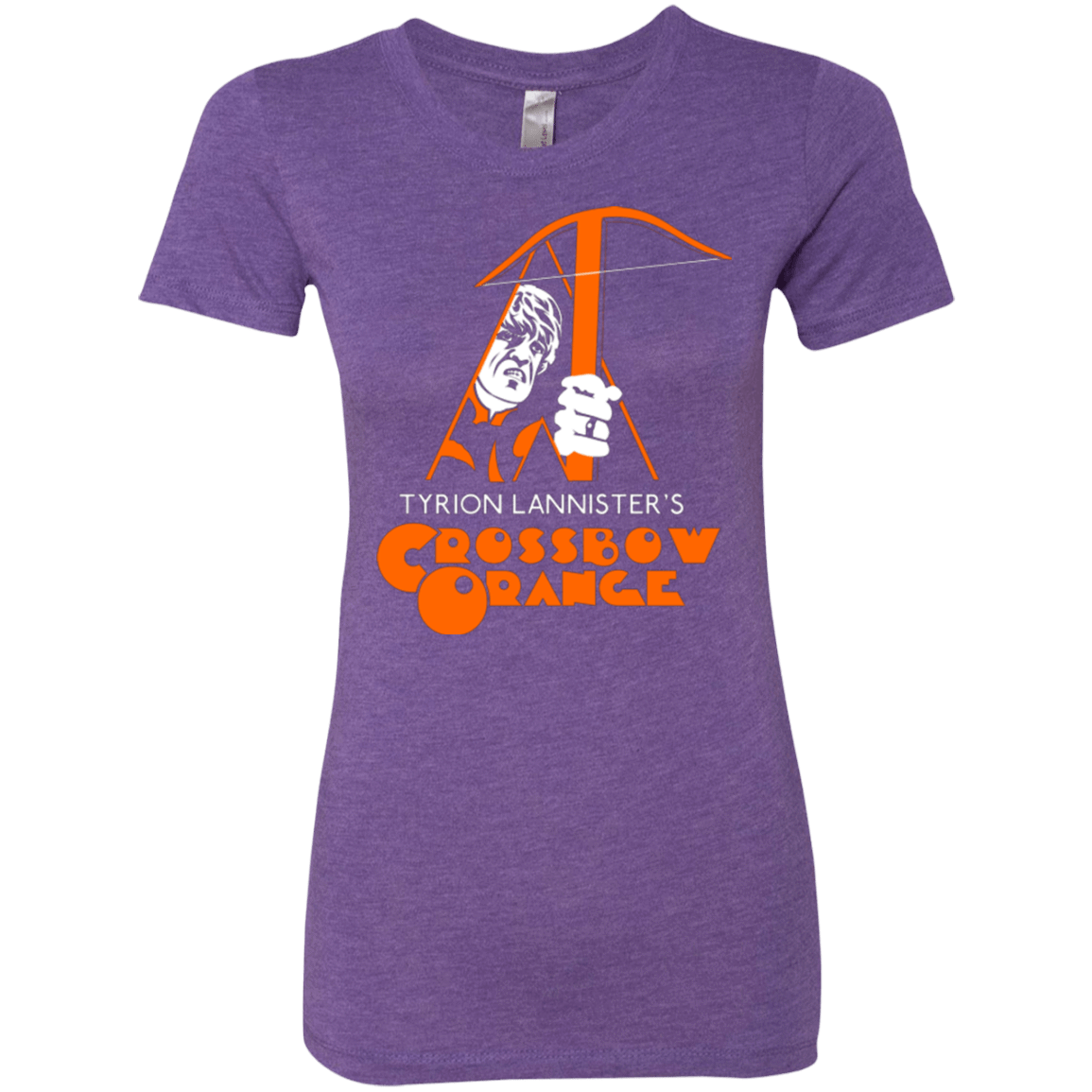 T-Shirts Purple Rush / Small Crossbow Orange Women's Triblend T-Shirt