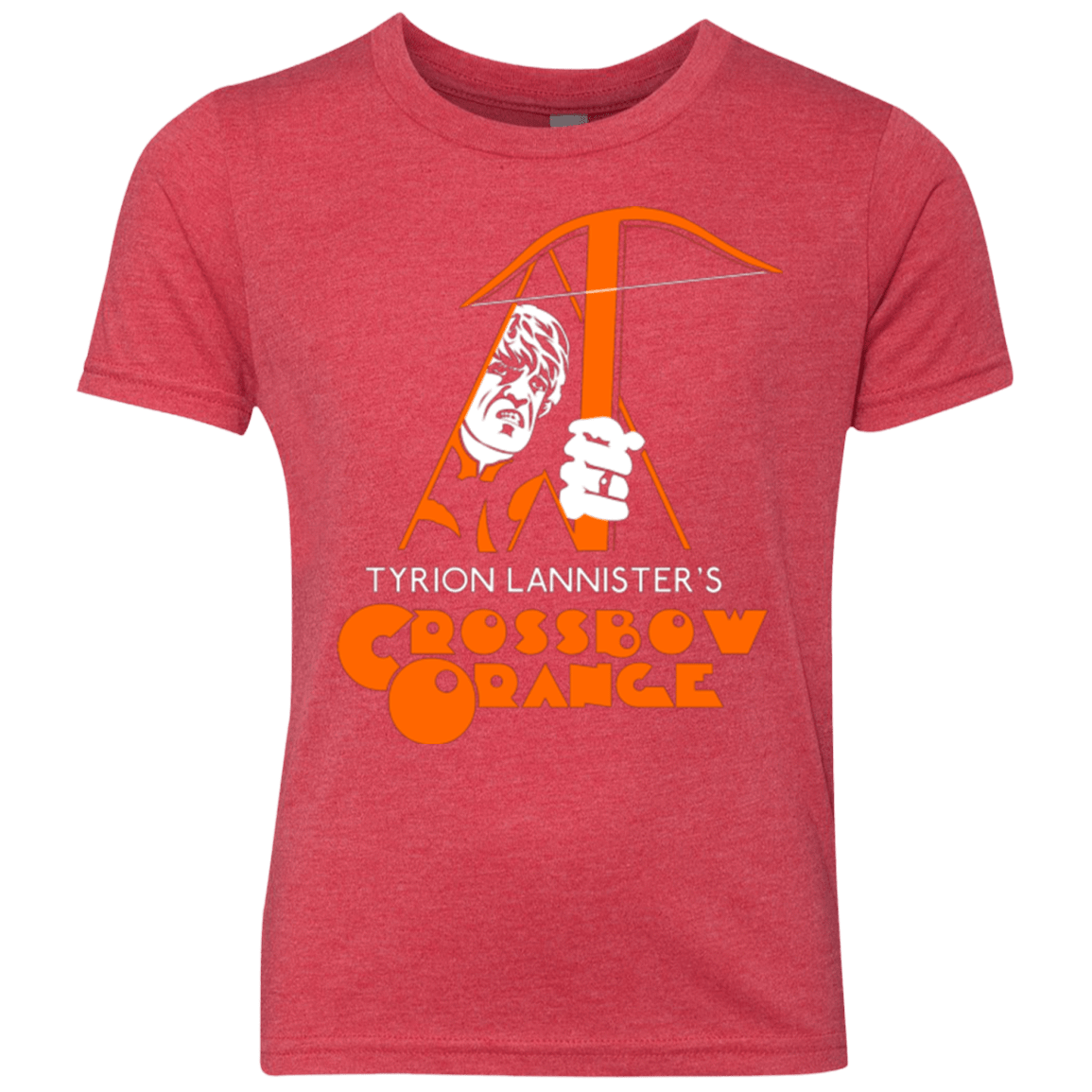 T-Shirts Vintage Red / YXS Crossbow Orange Youth Triblend T-Shirt