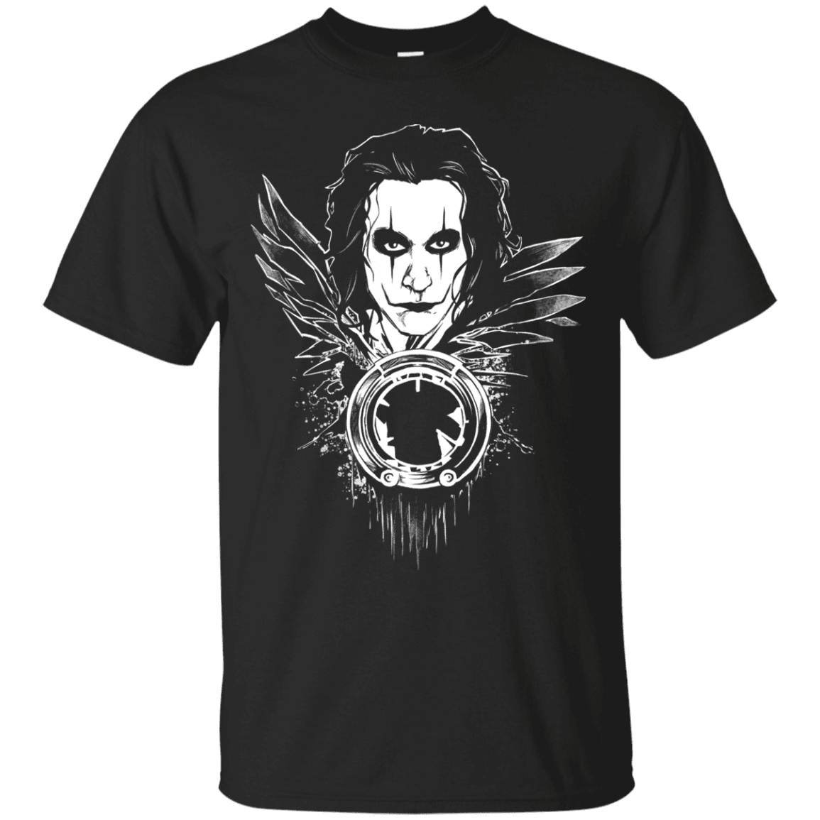 T-Shirts Black / Small Crow Face T-Shirt