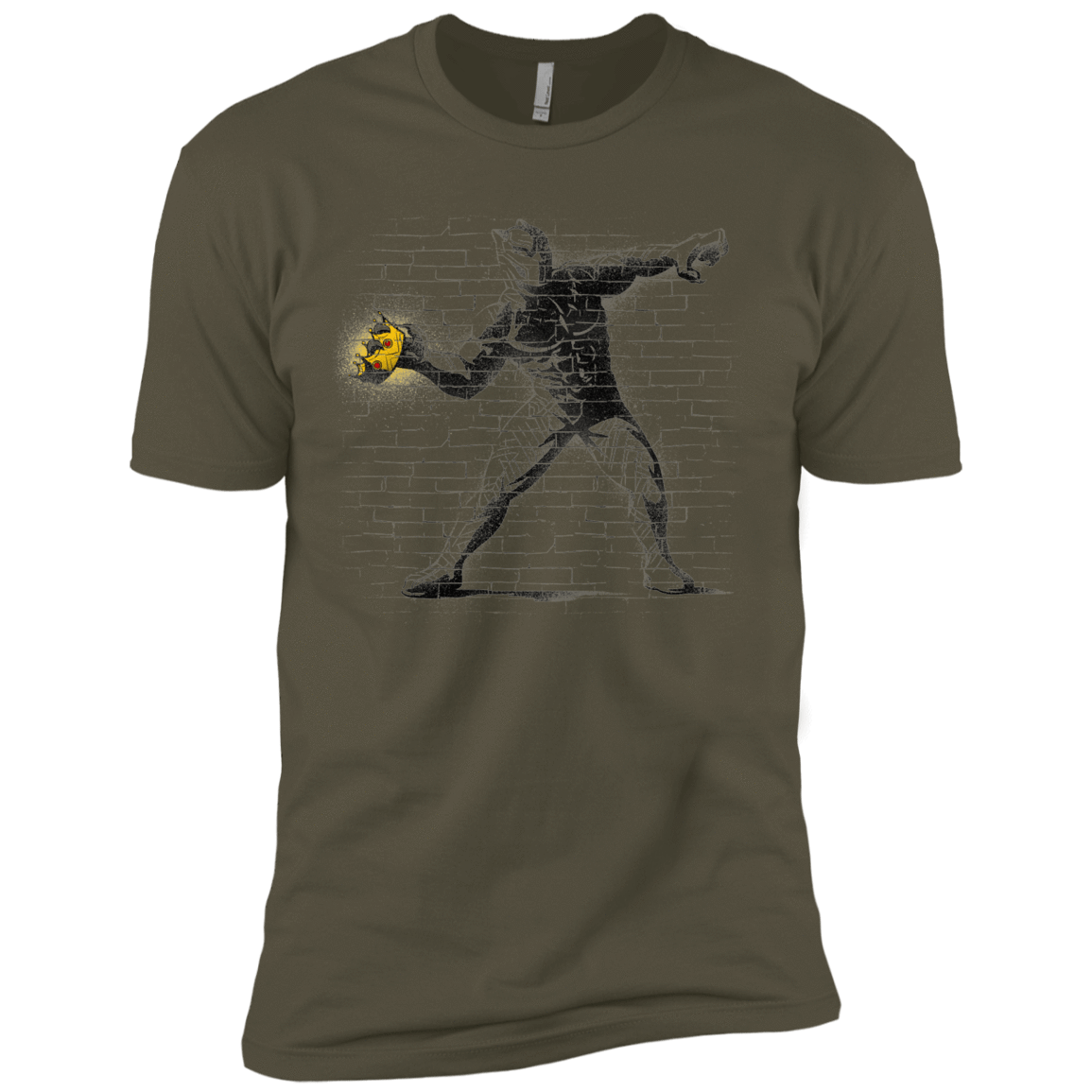 T-Shirts Military Green / X-Small Crown Thrower Men's Premium T-Shirt