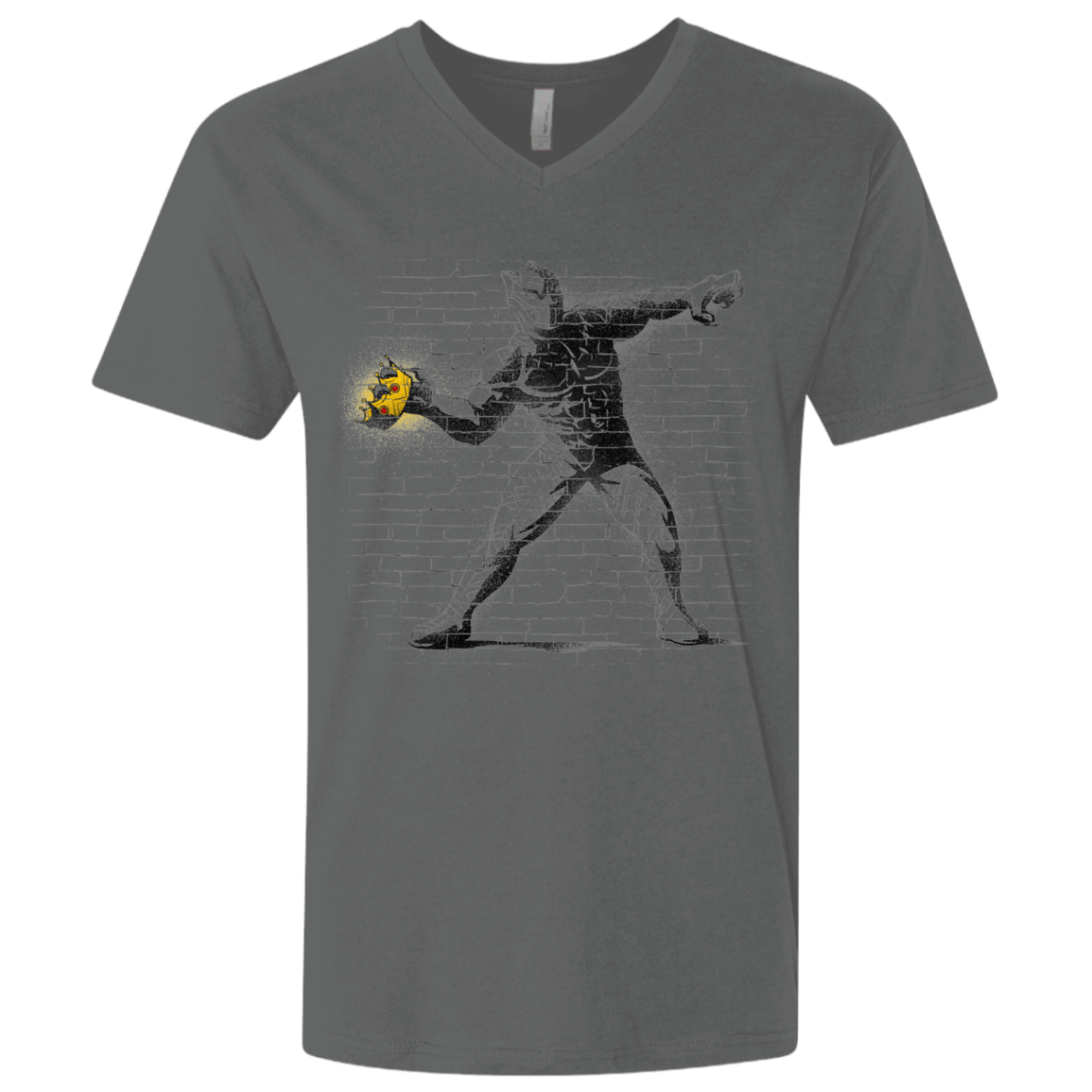 T-Shirts Heavy Metal / X-Small Crown Thrower Men's Premium V-Neck