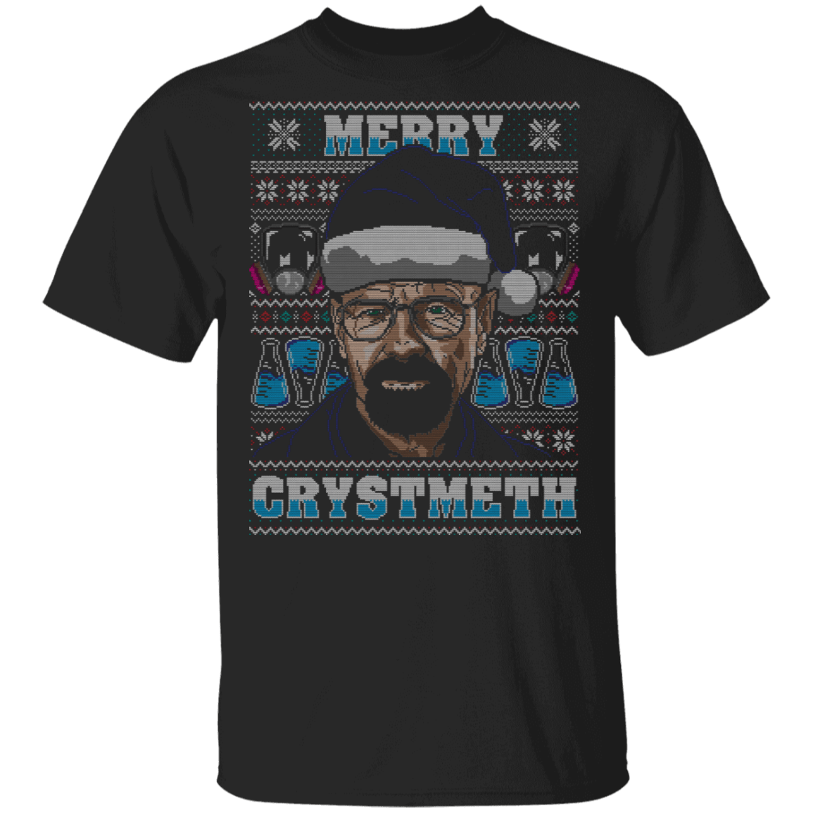 T-Shirts Black / S CRSYSTMETH Ugly Sweater T-Shirt