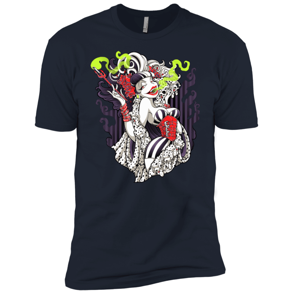 T-Shirts Midnight Navy / YXS Crudella De Mon Boys Premium T-Shirt