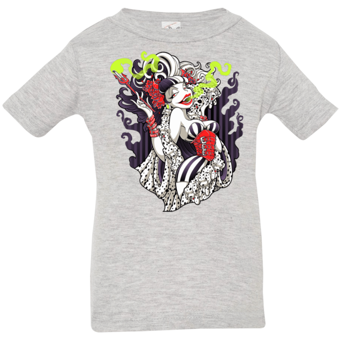 T-Shirts Heather / 6 Months Crudella De Mon Infant PremiumT-Shirt