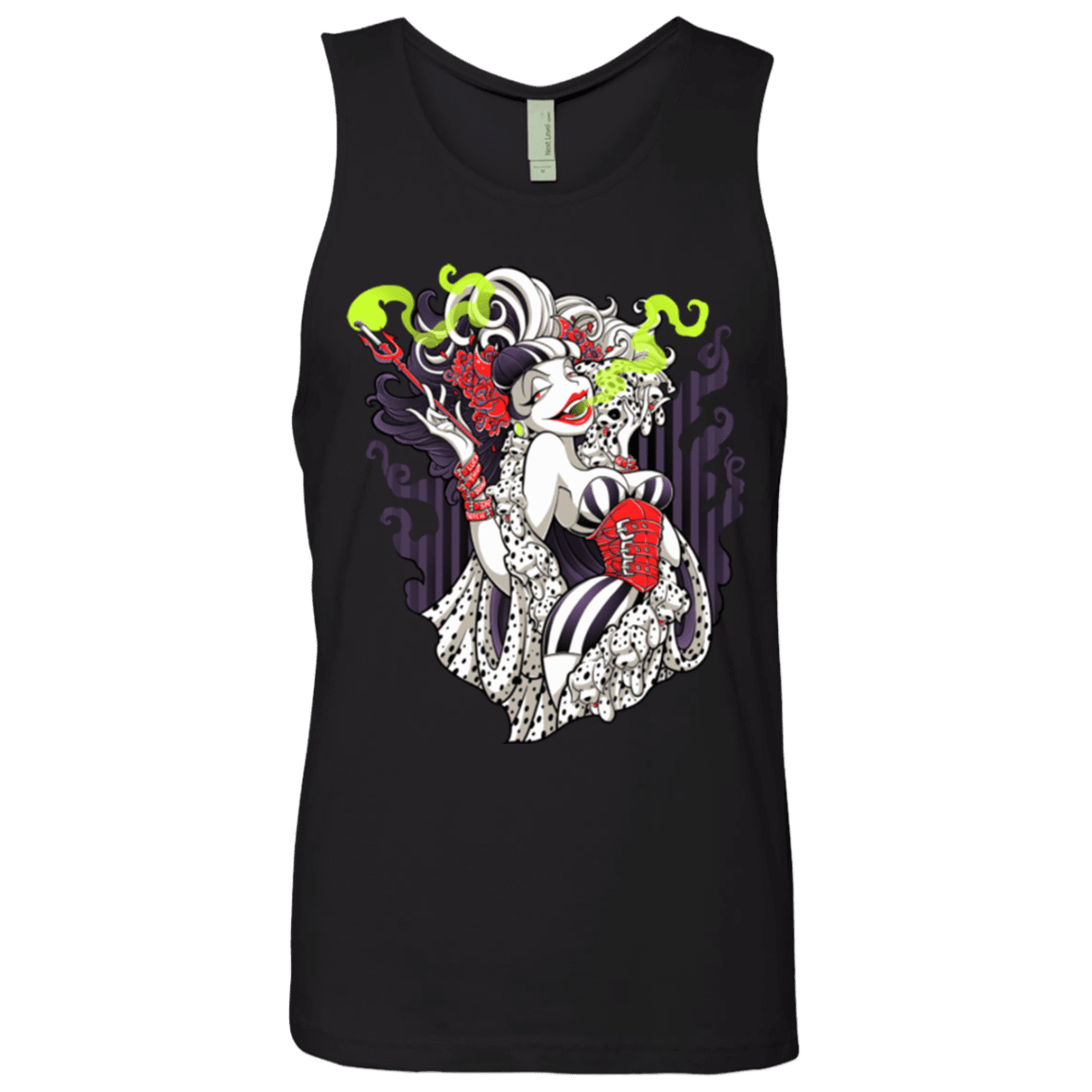 T-Shirts Black / Small Crudella De Mon Men's Premium Tank Top