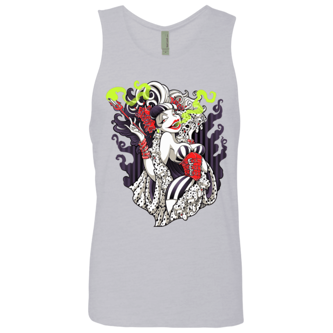 T-Shirts Heather Grey / Small Crudella De Mon Men's Premium Tank Top