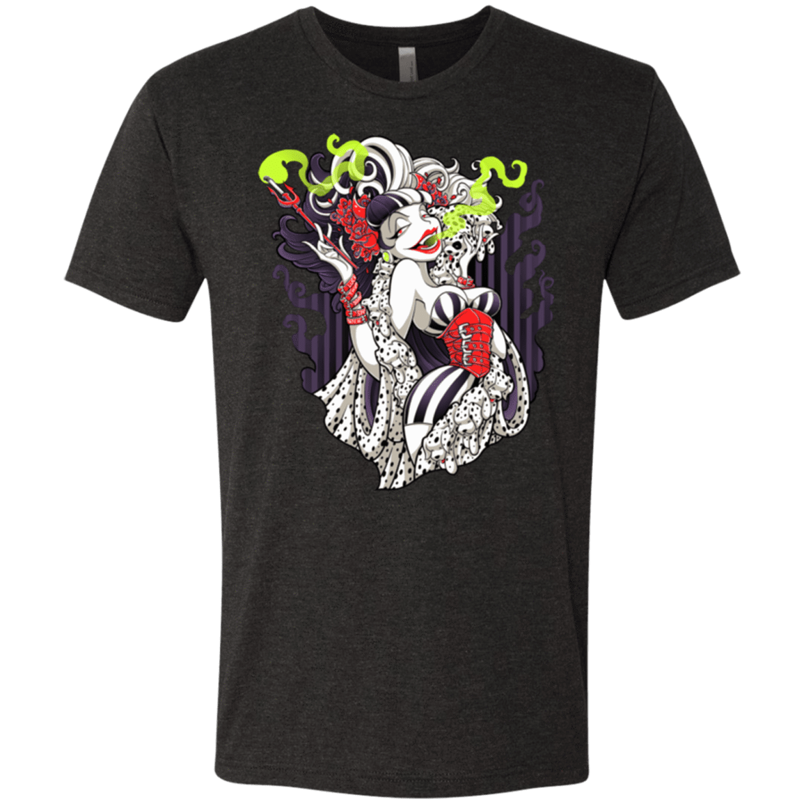 T-Shirts Vintage Black / Small Crudella De Mon Men's Triblend T-Shirt