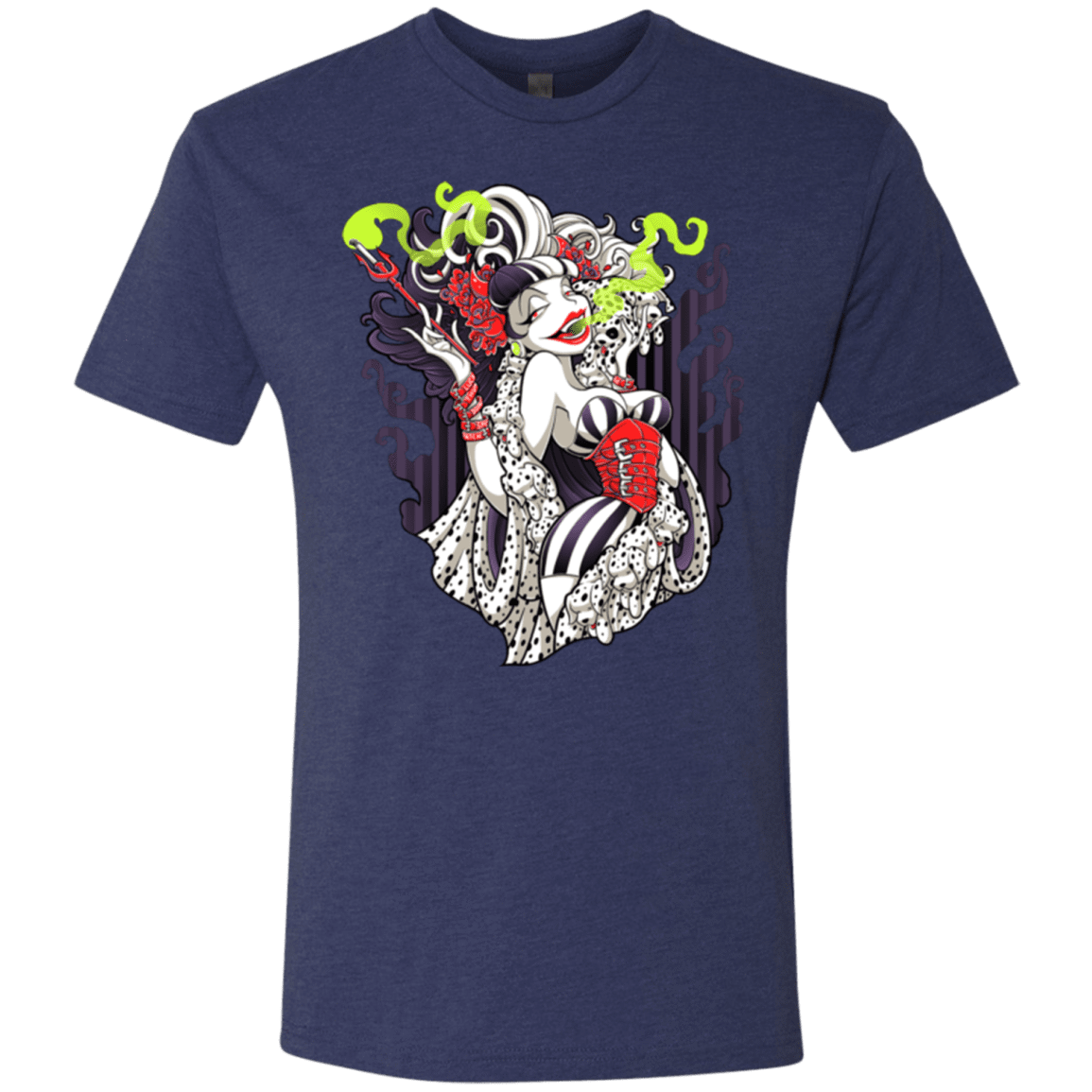 T-Shirts Vintage Navy / Small Crudella De Mon Men's Triblend T-Shirt