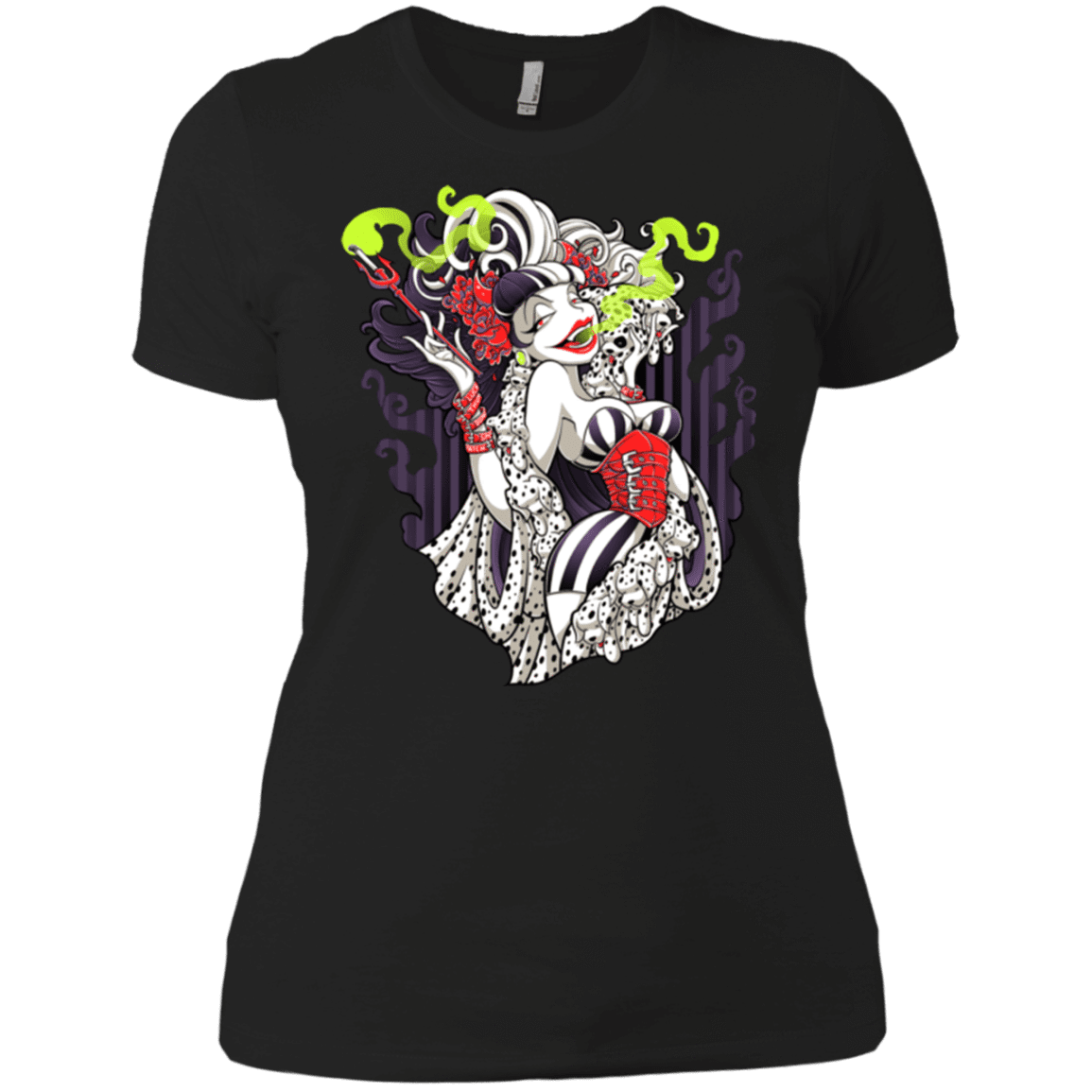 T-Shirts Black / X-Small Crudella De Mon Women's Premium T-Shirt