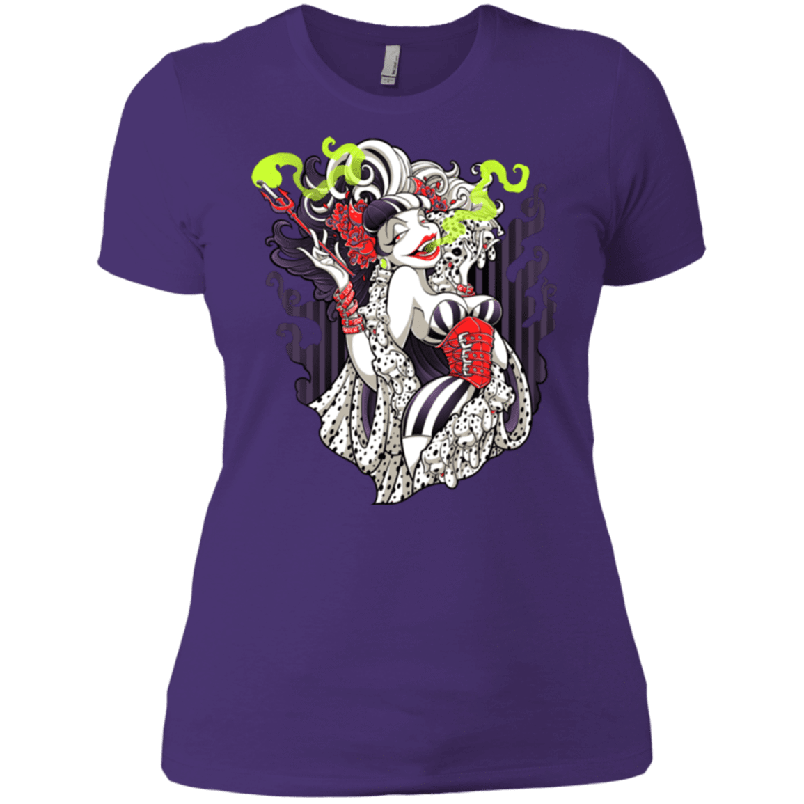 T-Shirts Purple / X-Small Crudella De Mon Women's Premium T-Shirt