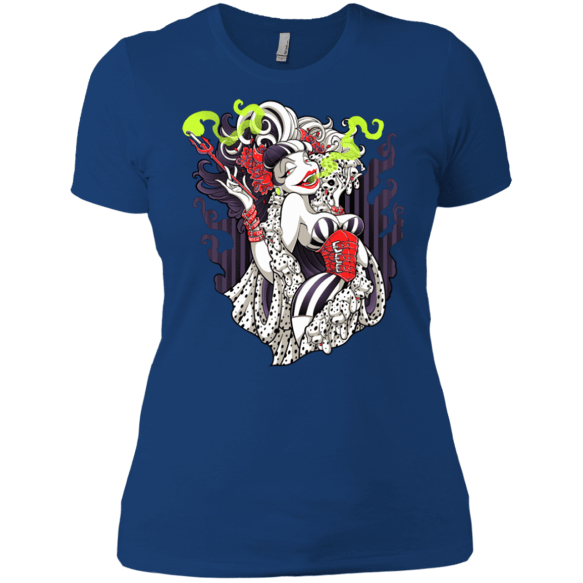 T-Shirts Royal / X-Small Crudella De Mon Women's Premium T-Shirt