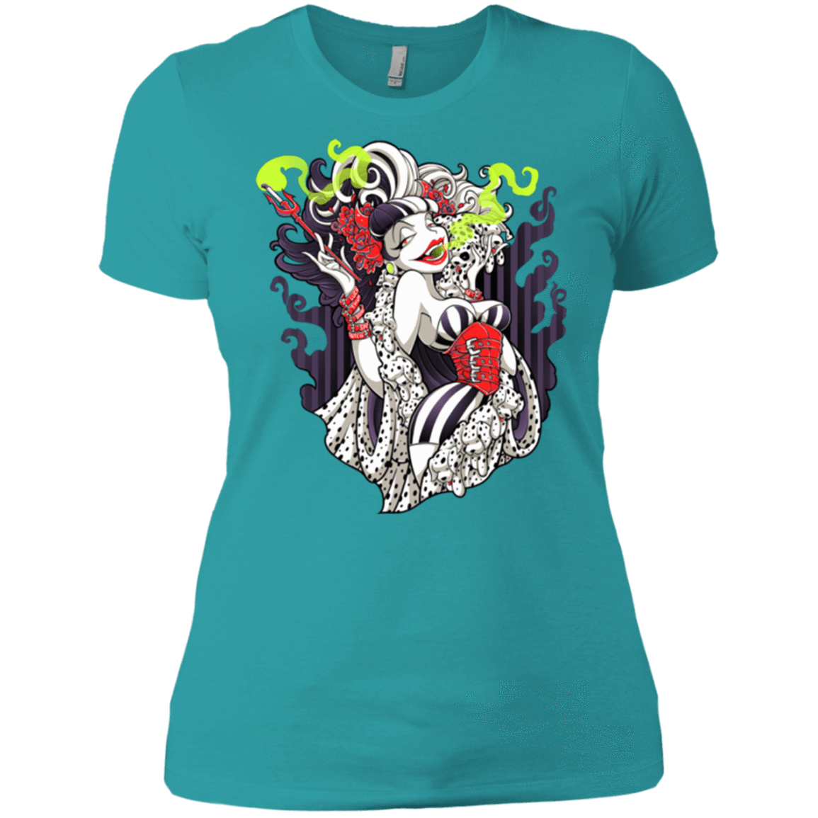 T-Shirts Tahiti Blue / X-Small Crudella De Mon Women's Premium T-Shirt