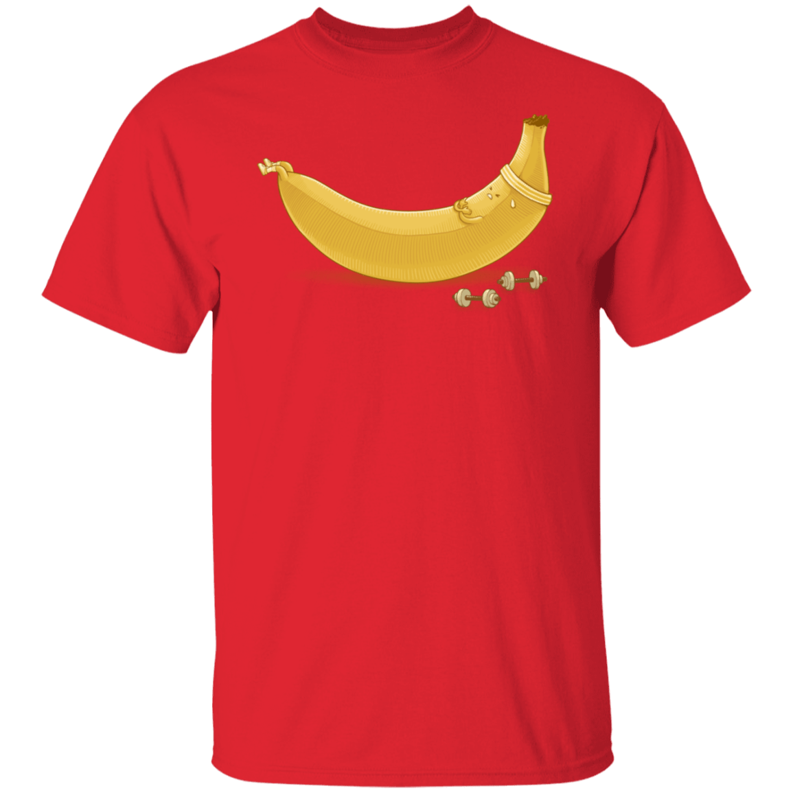 T-Shirts Red / S Crunches T-Shirt