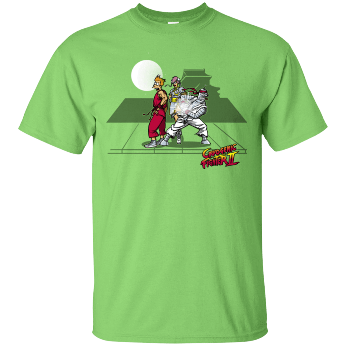 T-Shirts Lime / S Cryogenic Fighter II T-Shirt