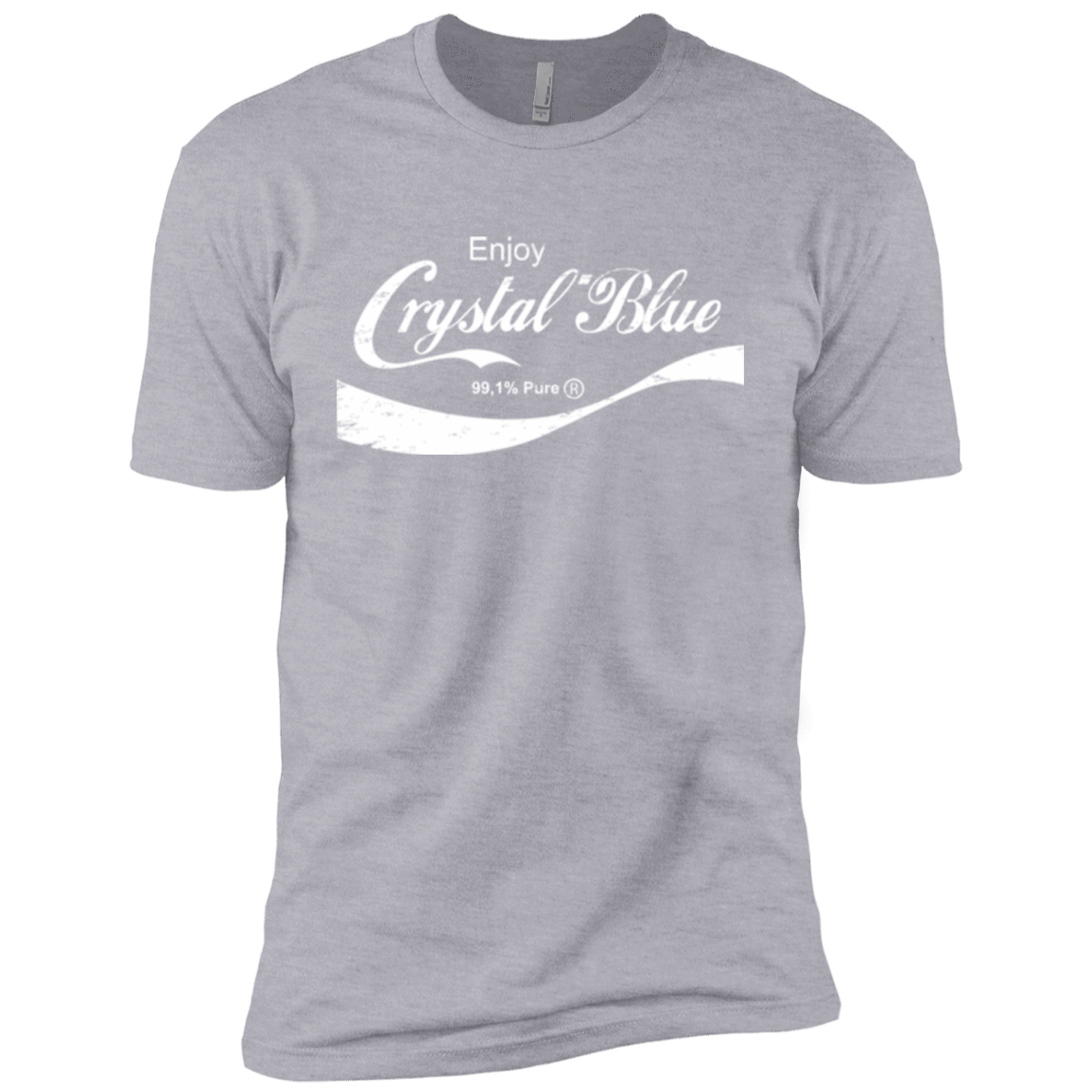 T-Shirts Heather Grey / YXS Crystal Blue Coke Boys Premium T-Shirt