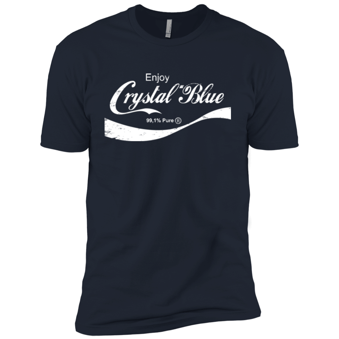T-Shirts Midnight Navy / YXS Crystal Blue Coke Boys Premium T-Shirt