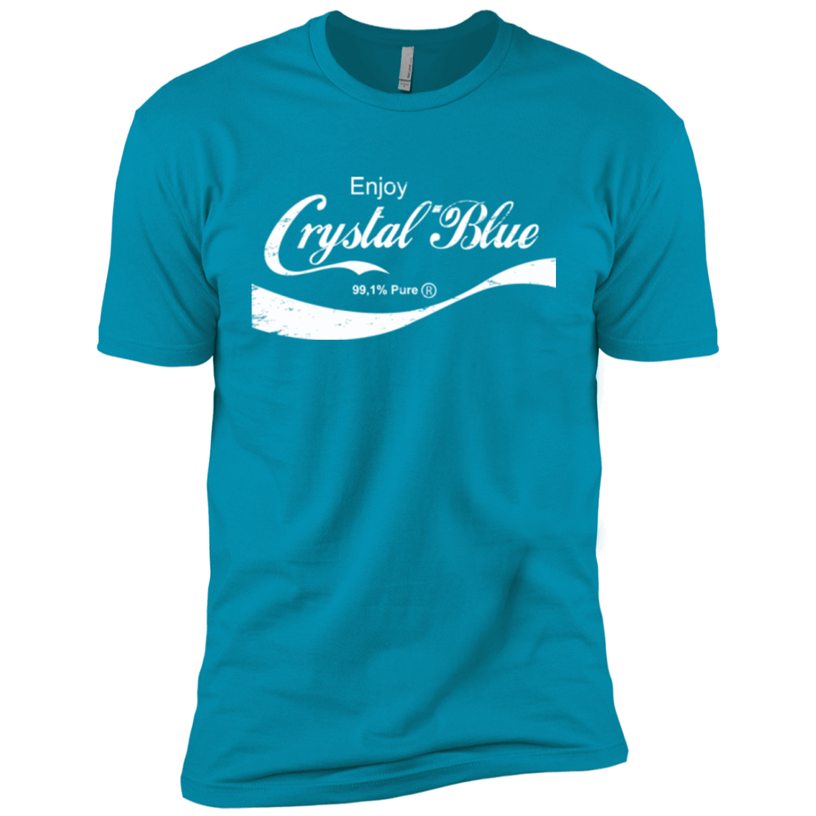 T-Shirts Turquoise / YXS Crystal Blue Coke Boys Premium T-Shirt