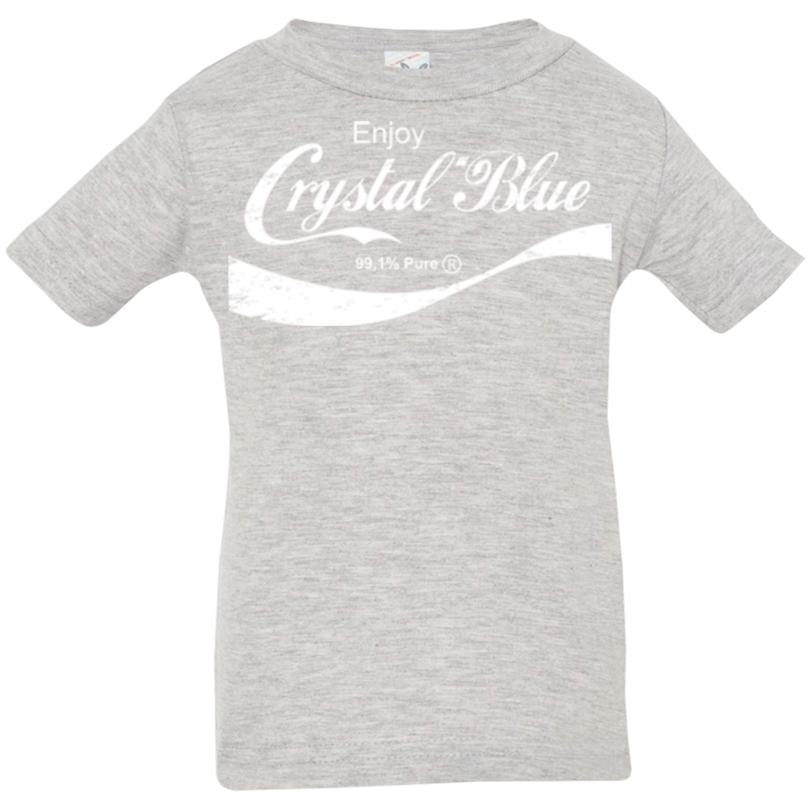 T-Shirts Heather / 6 Months Crystal Blue Coke Infant Premium T-Shirt