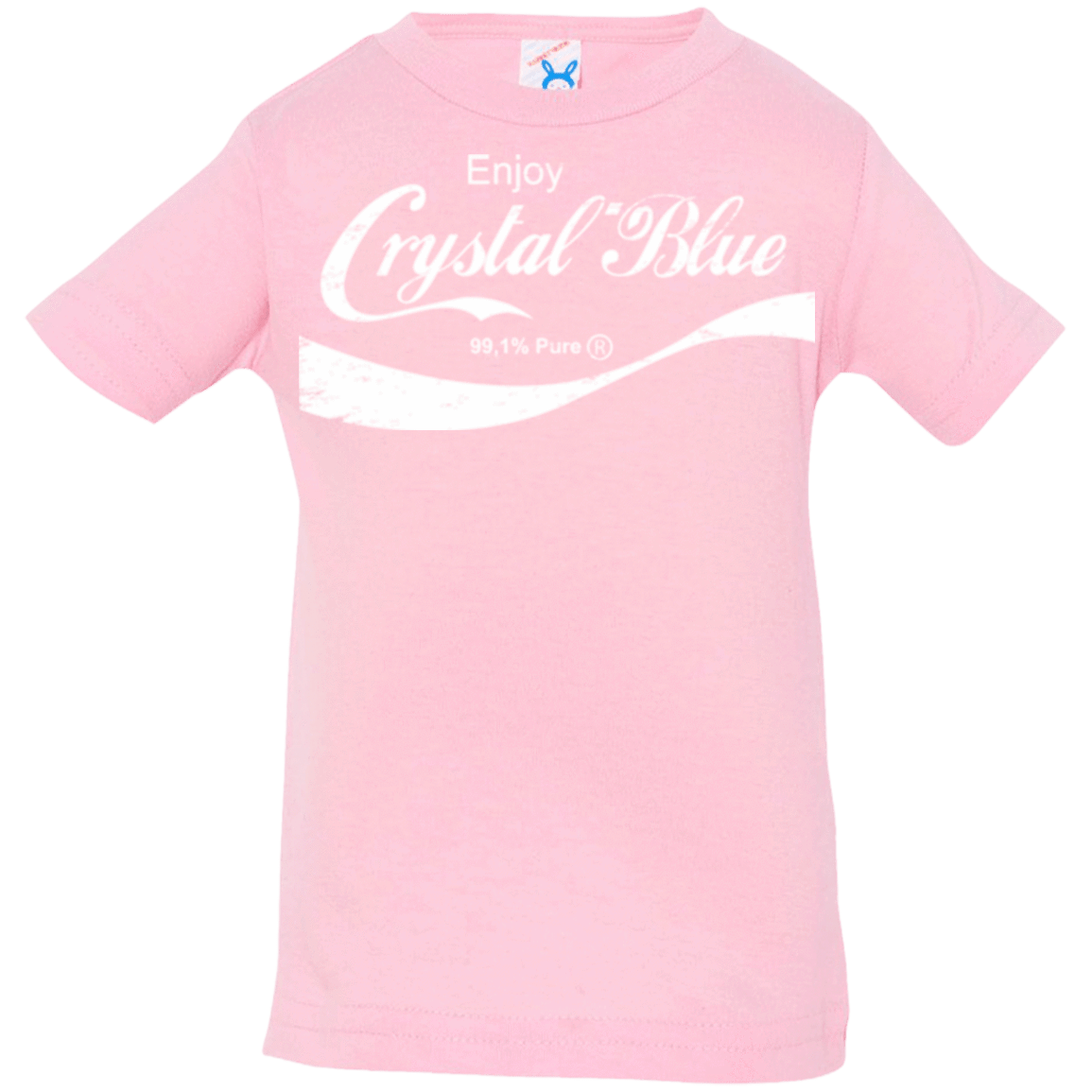 T-Shirts Pink / 6 Months Crystal Blue Coke Infant Premium T-Shirt