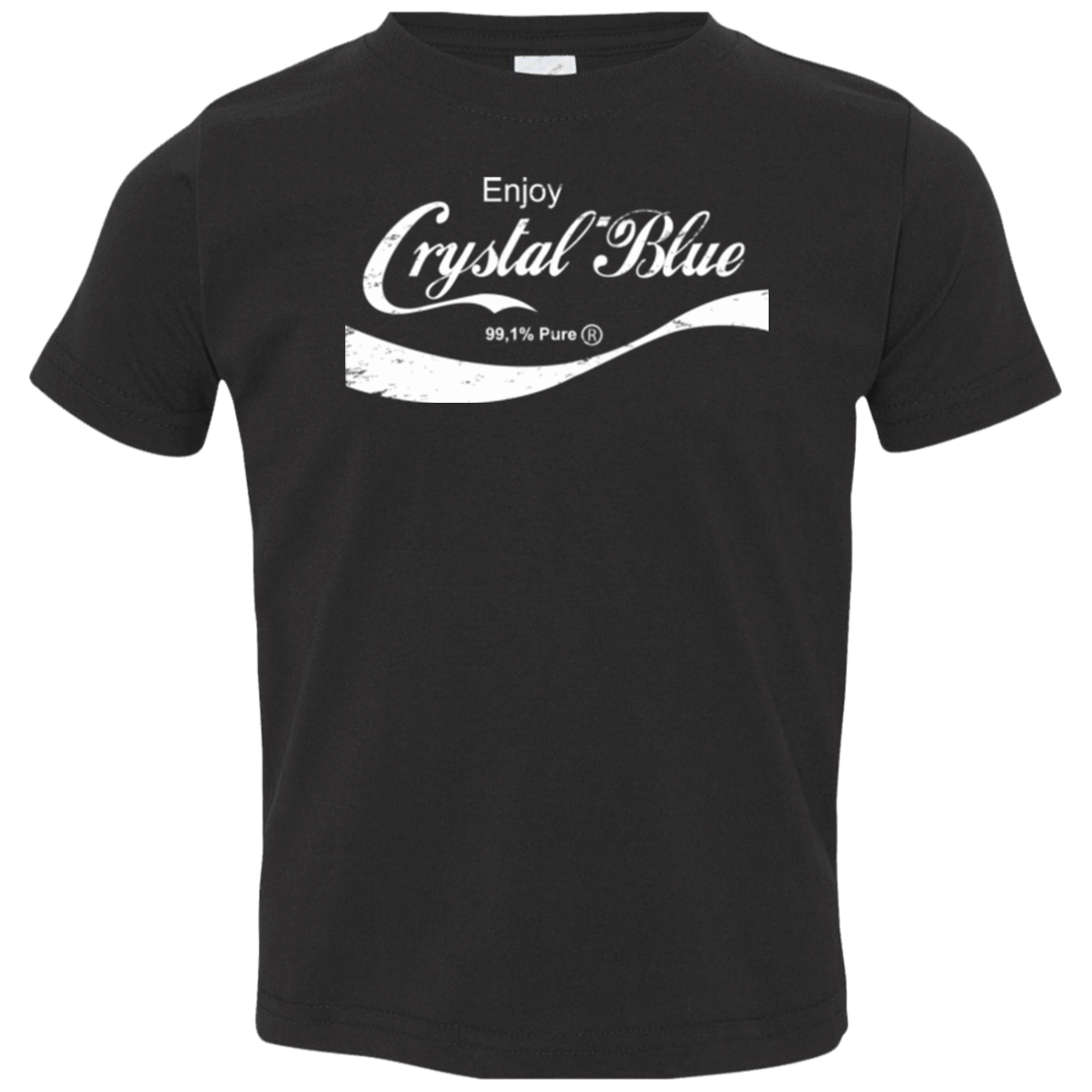T-Shirts Black / 2T Crystal Blue Coke Toddler Premium T-Shirt