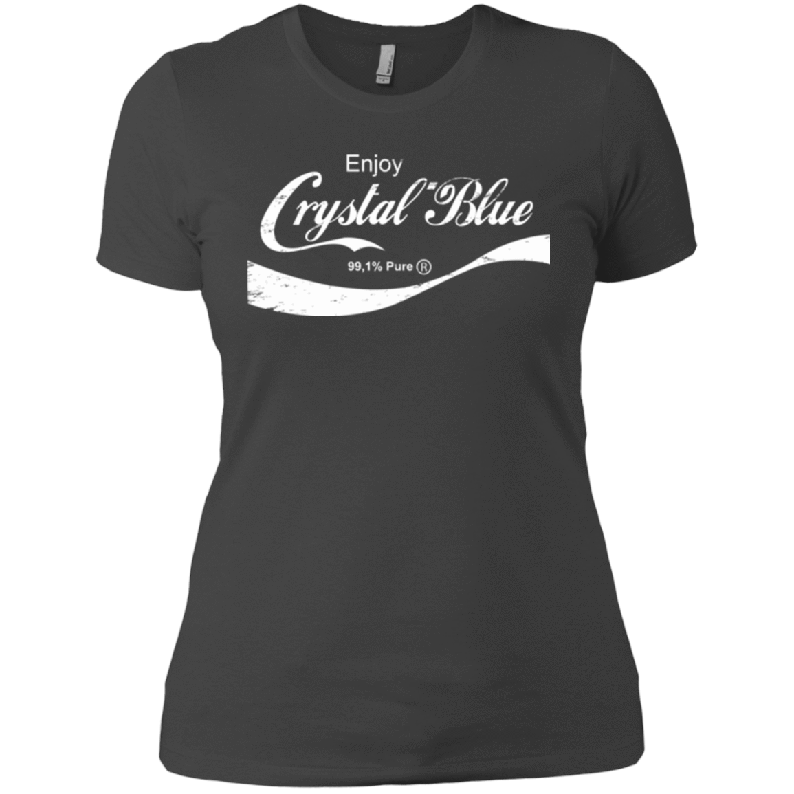 T-Shirts Heavy Metal / X-Small Crystal Blue Coke Women's Premium T-Shirt