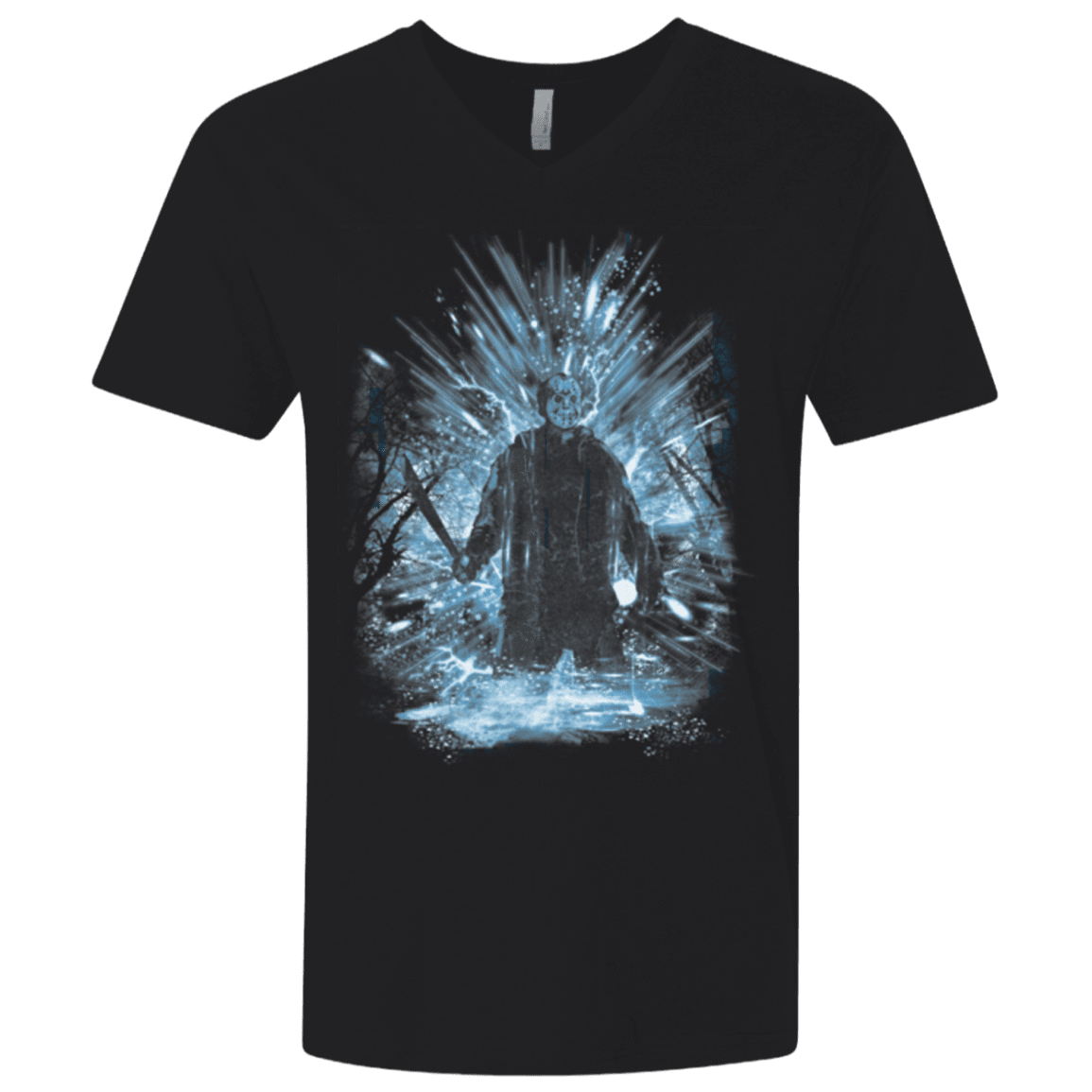 T-Shirts Black / X-Small Crystal Lake Storm Men's Premium V-Neck