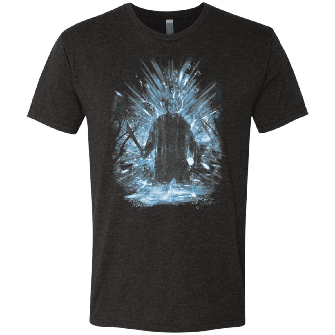 T-Shirts Vintage Black / Small Crystal Lake Storm Men's Triblend T-Shirt