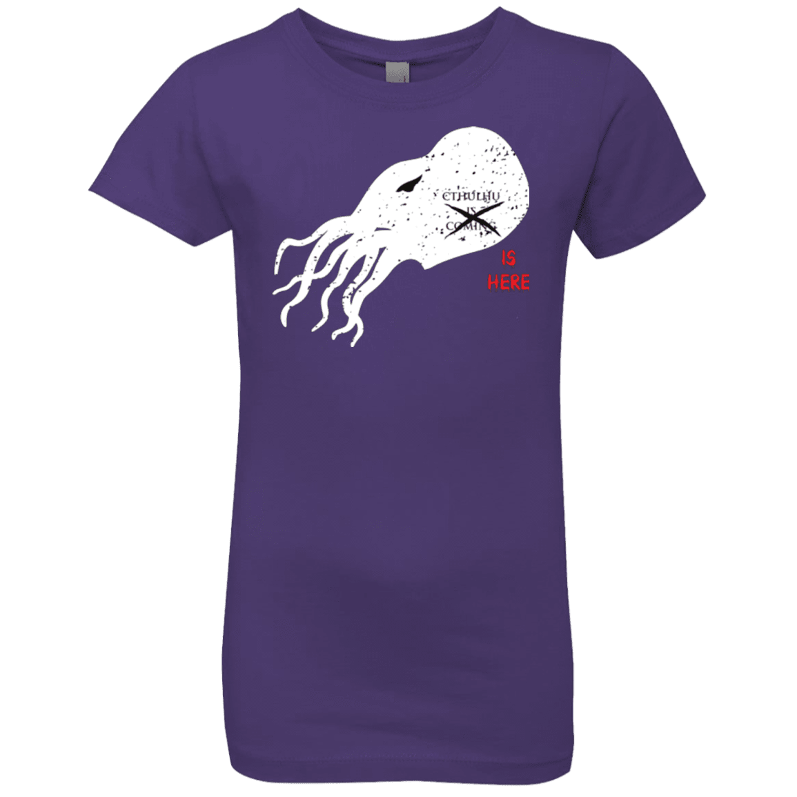 T-Shirts Purple Rush / YXS Cthulhu(3) Girls Premium T-Shirt