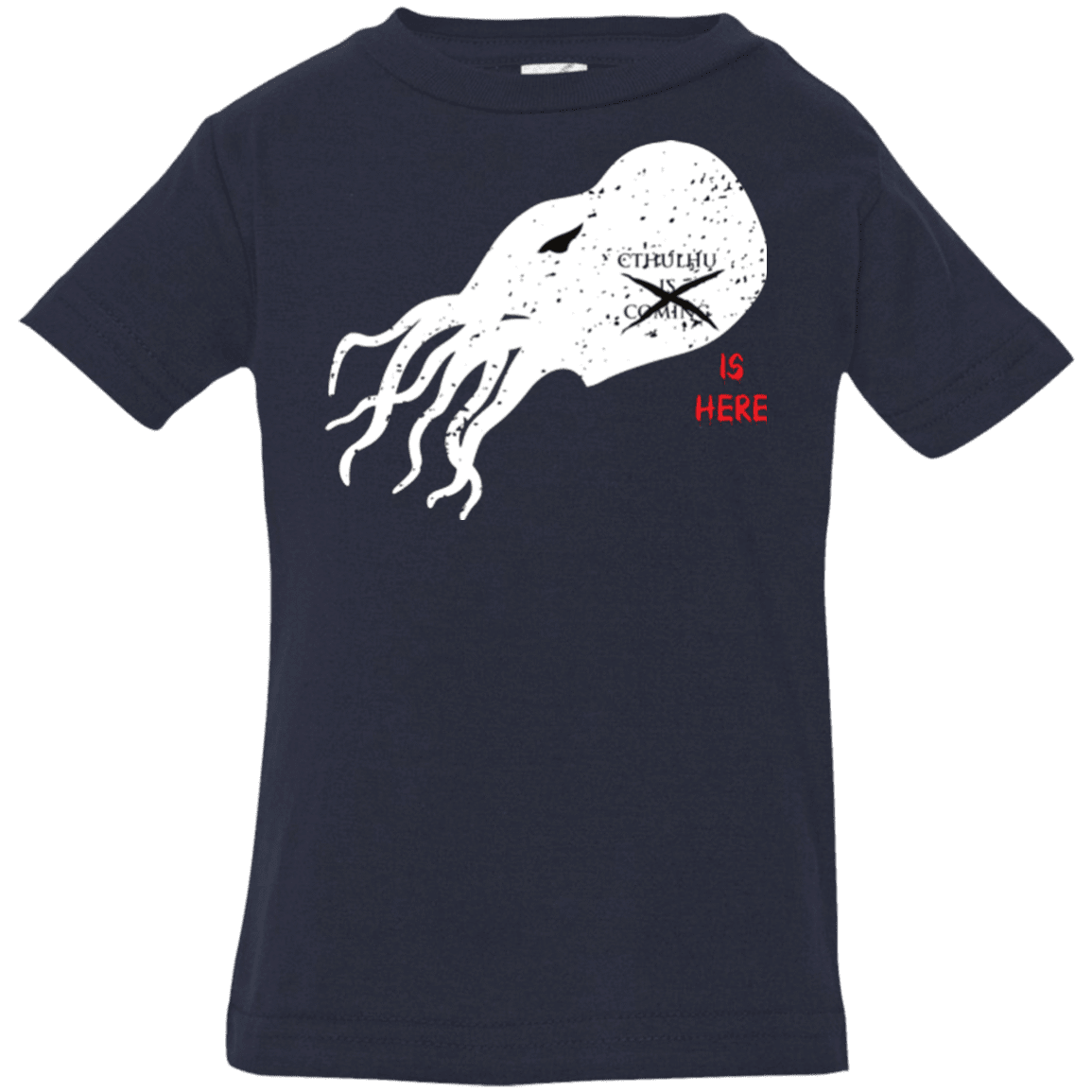T-Shirts Navy / 6 Months Cthulhu(3) Infant Premium T-Shirt