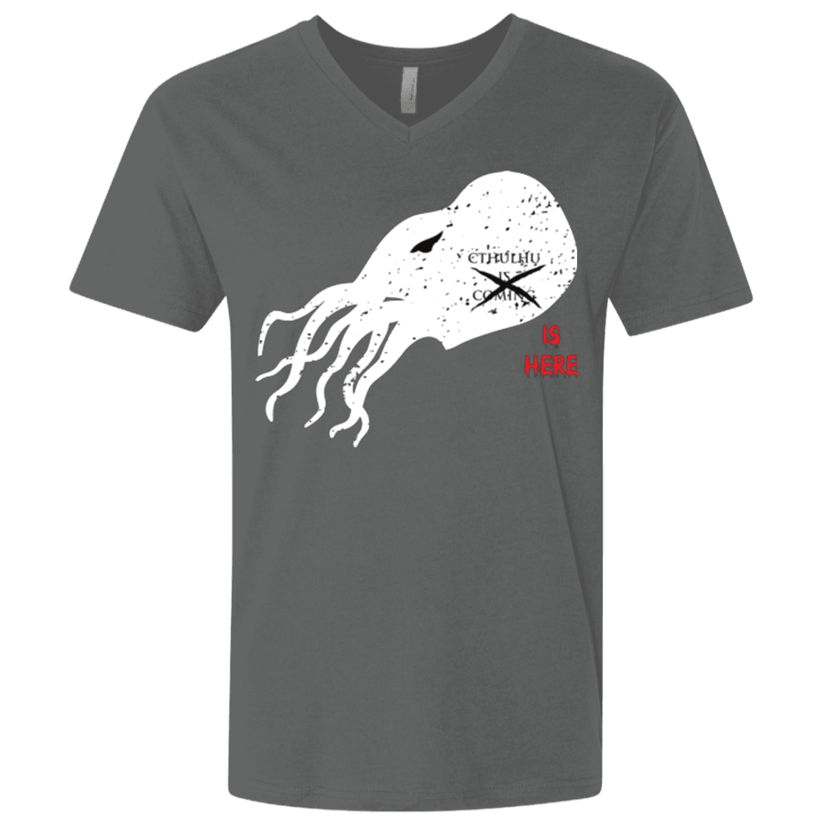 T-Shirts Heavy Metal / X-Small Cthulhu(3) Men's Premium V-Neck