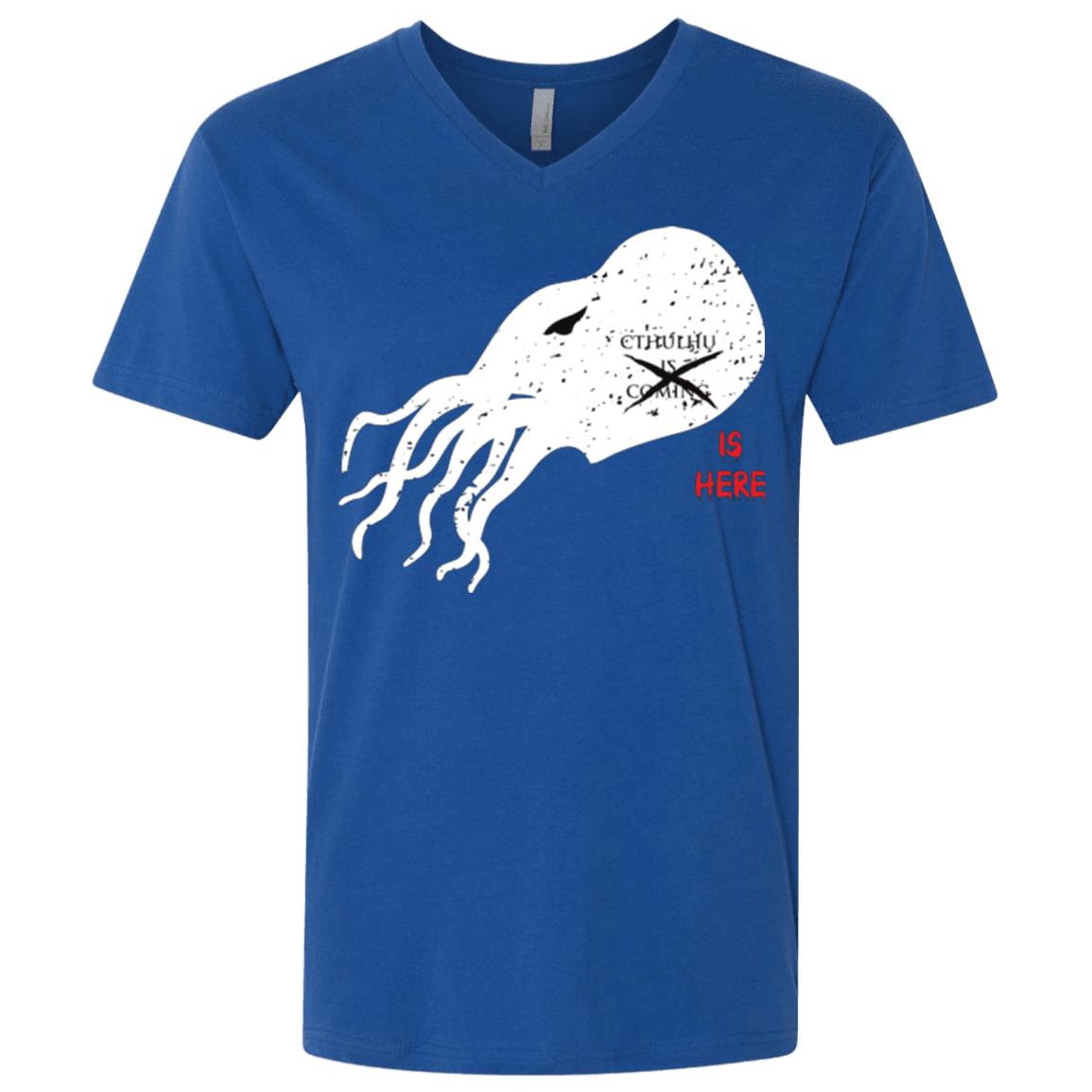 T-Shirts Royal / X-Small Cthulhu(3) Men's Premium V-Neck