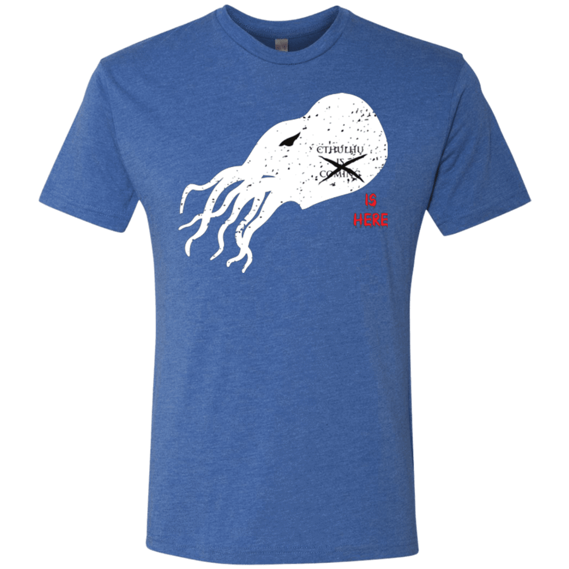 T-Shirts Vintage Royal / Small Cthulhu(3) Men's Triblend T-Shirt