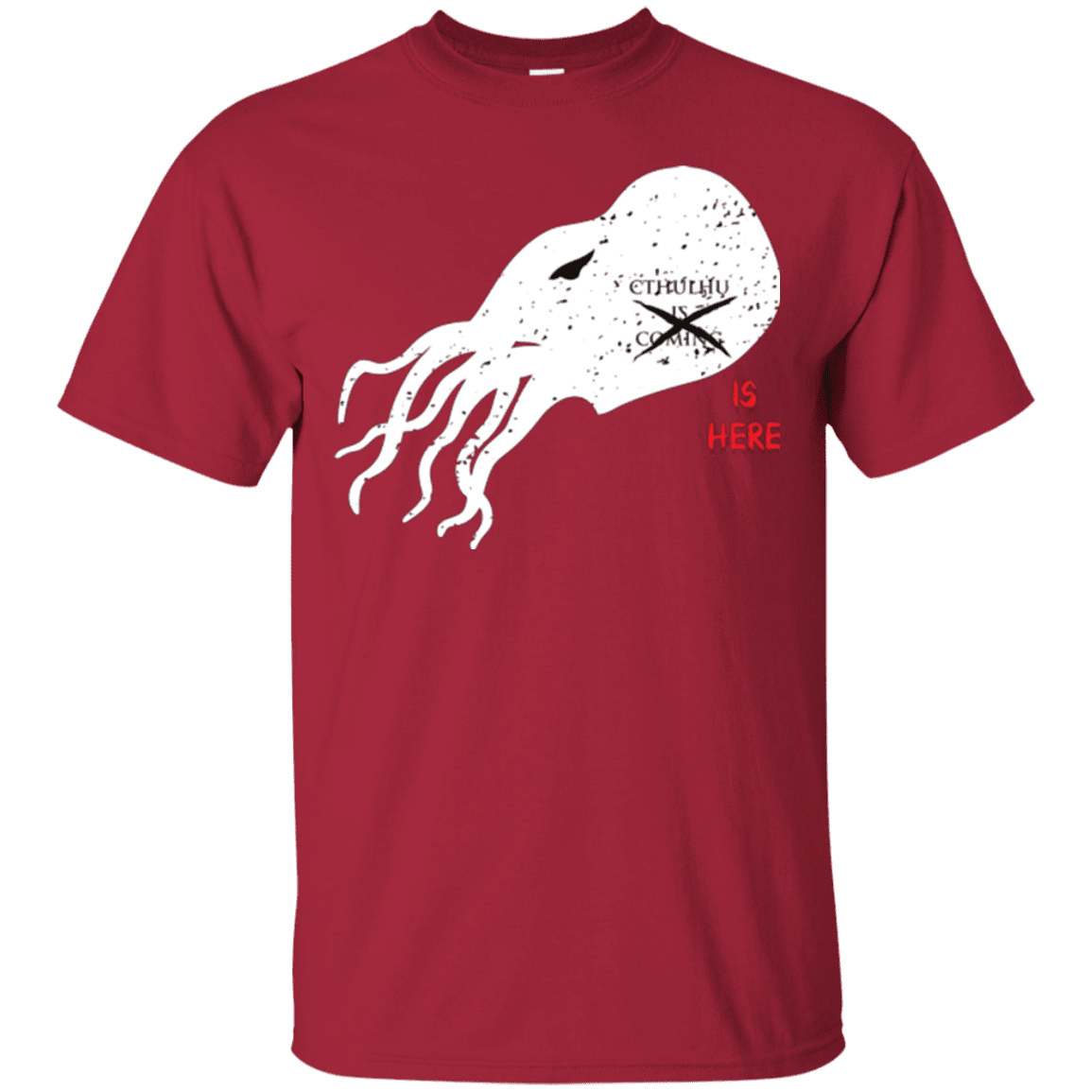 T-Shirts Cardinal / Small Cthulhu(3) T-Shirt